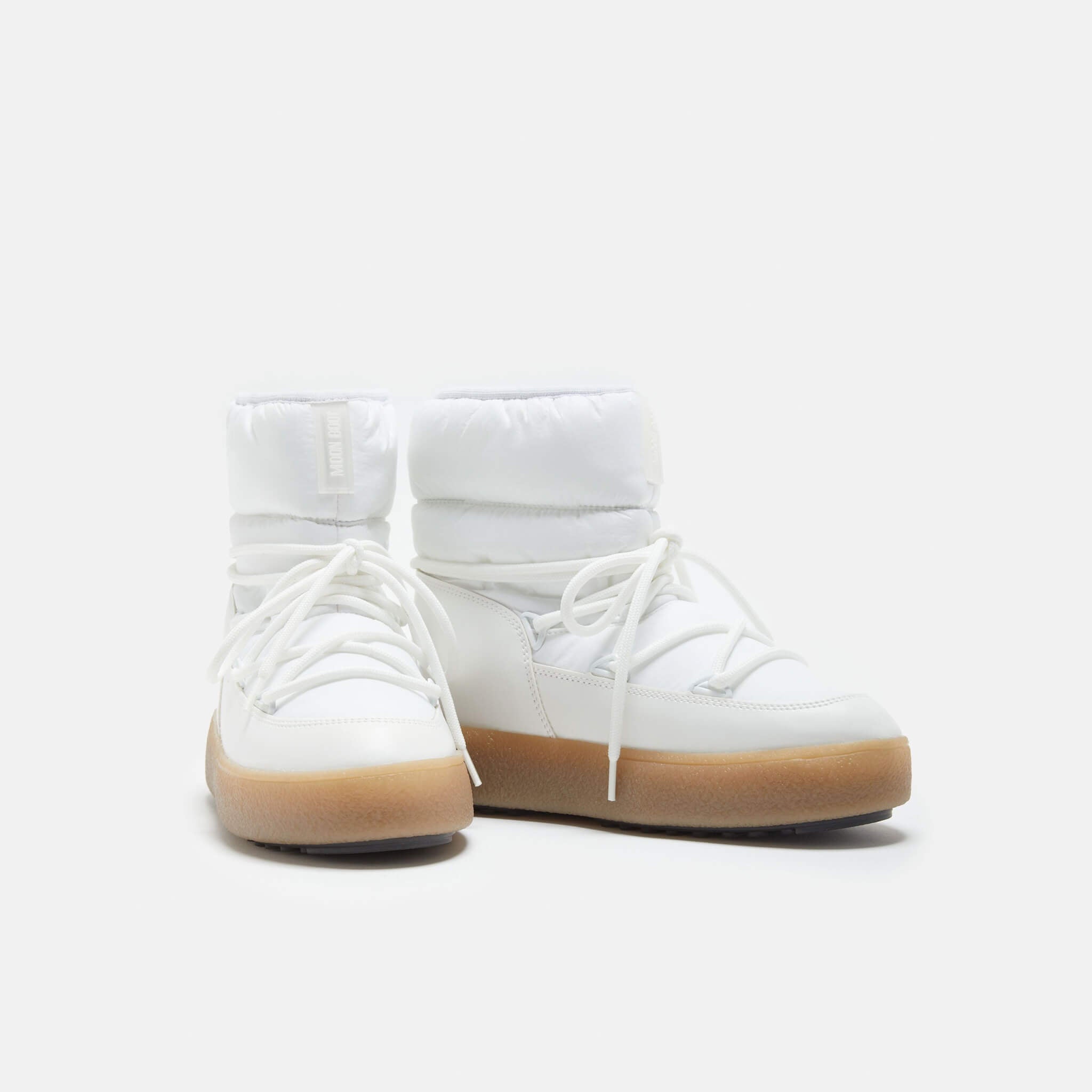 Moon Boot Ltrack Low Nylon Waterproof White