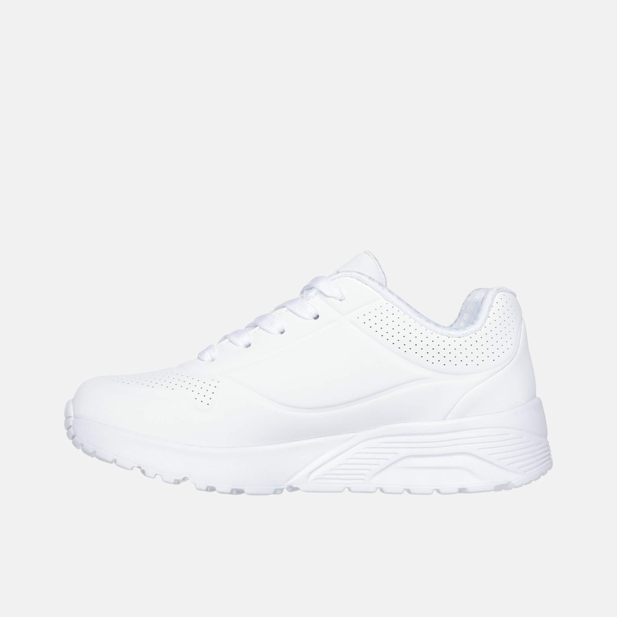 Skechers x JGoldcrown Uno Lite Spread the Love White