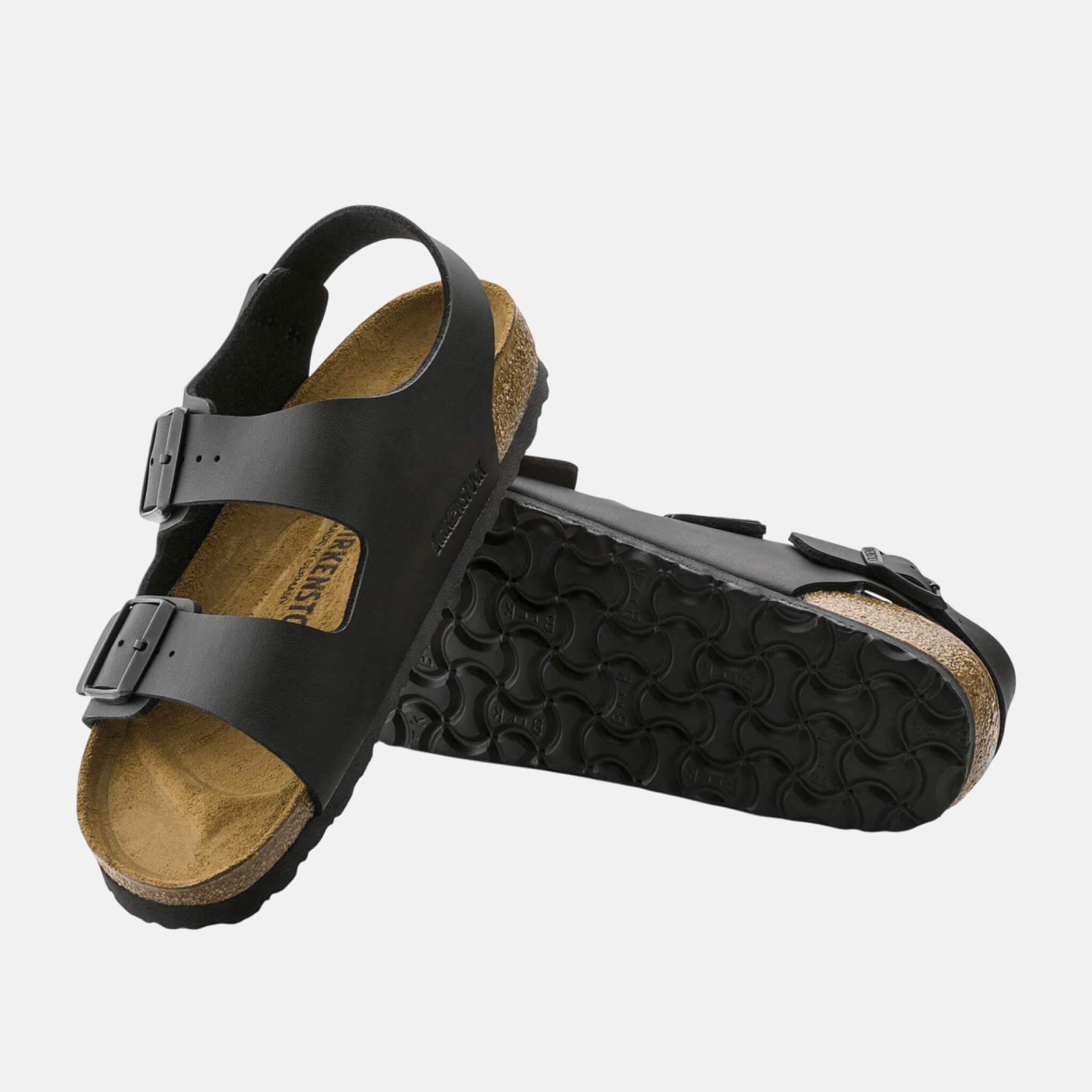 Birkenstock Milano Natural Leather Regular