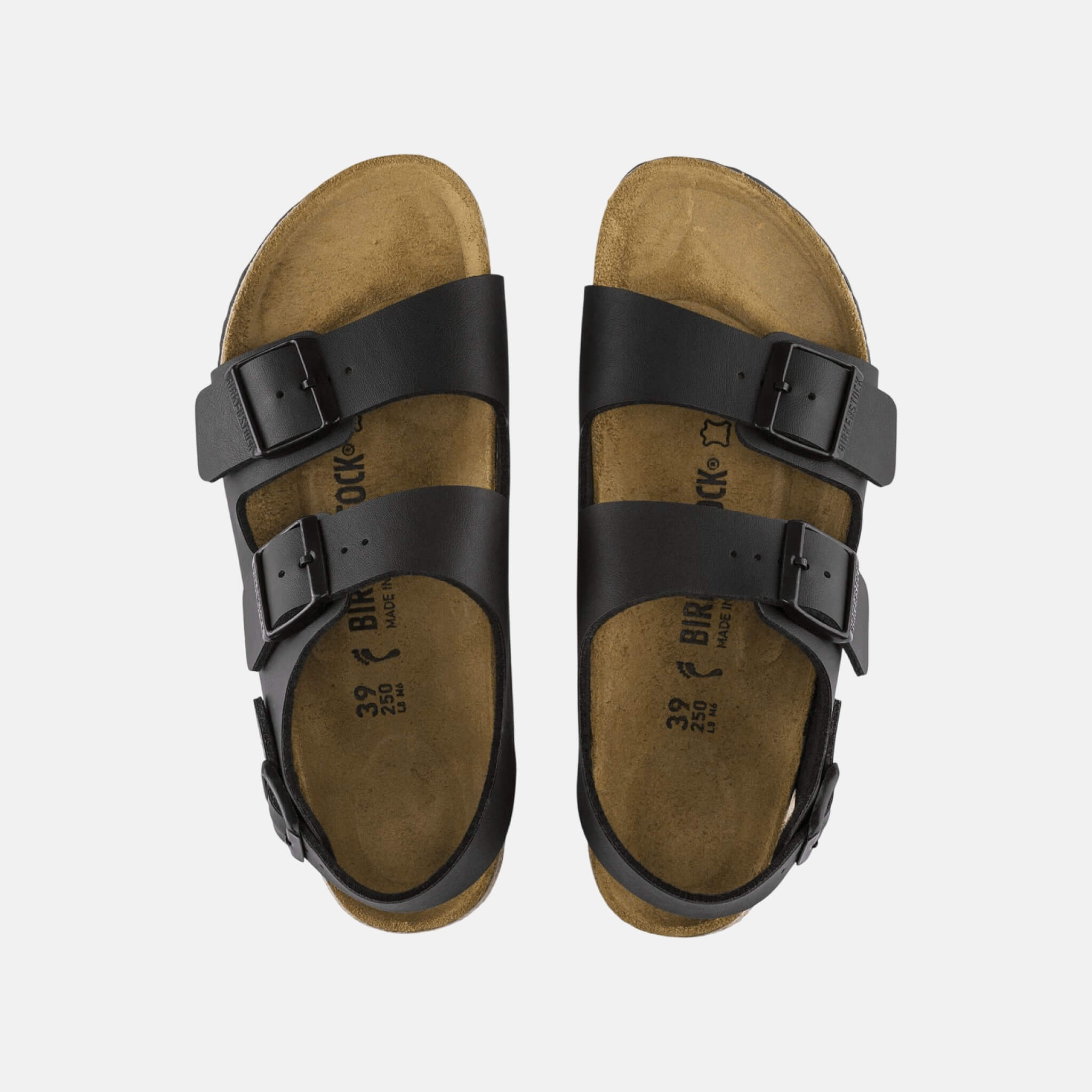 Birkenstock Milano Natural Leather Regular