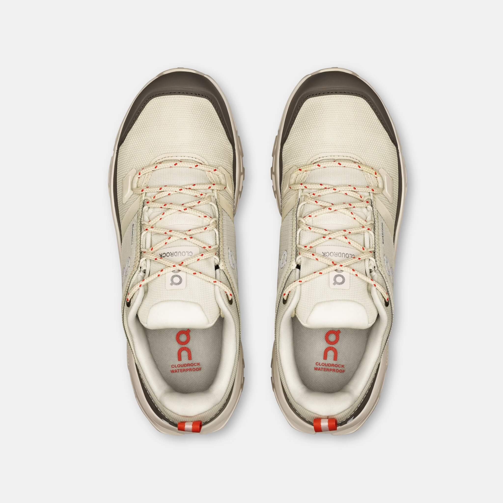On Cloudrock Low Waterproof Ivory/Ivory
