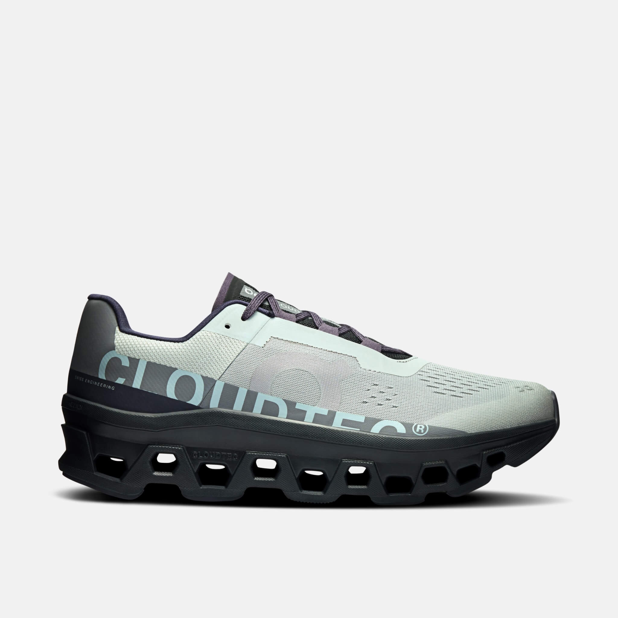 On Cloudmonster Glacier/Black