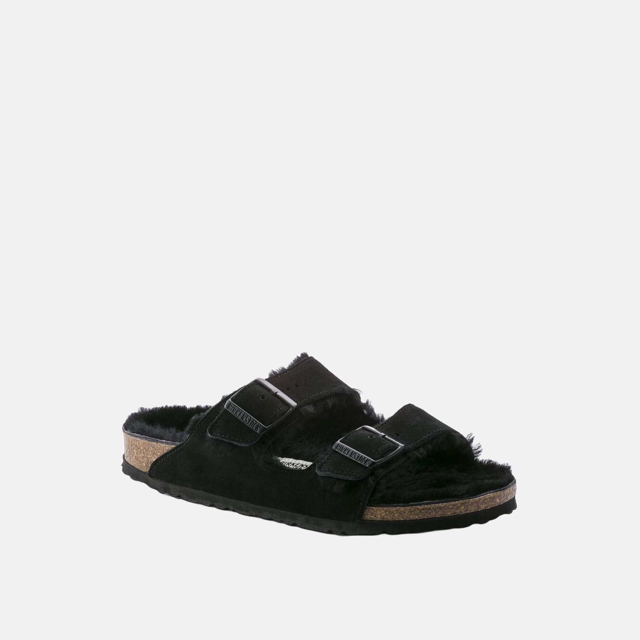 Birkenstock Arizona Shearling Suede Leather