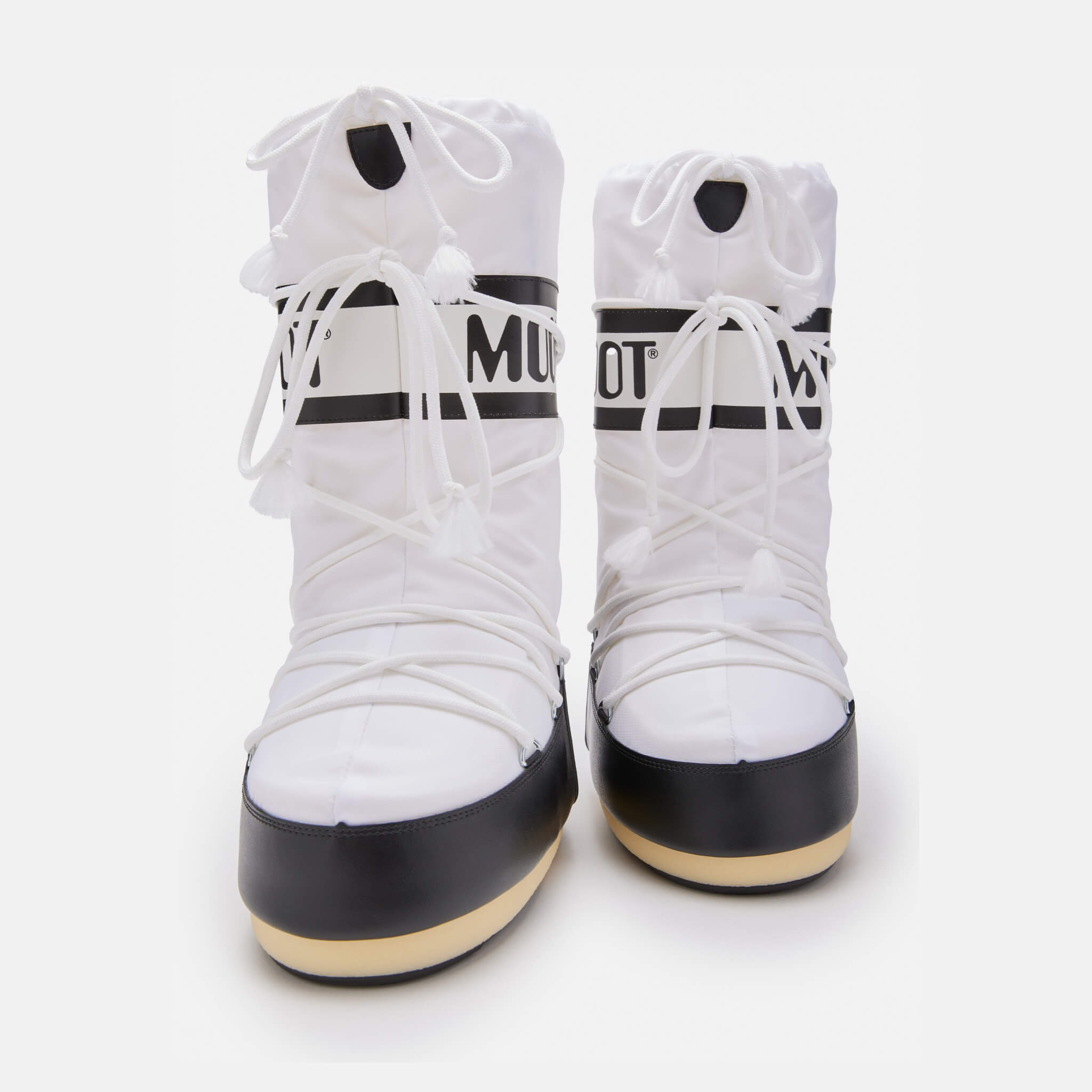 Moon Boot Icon Nylon White/Black