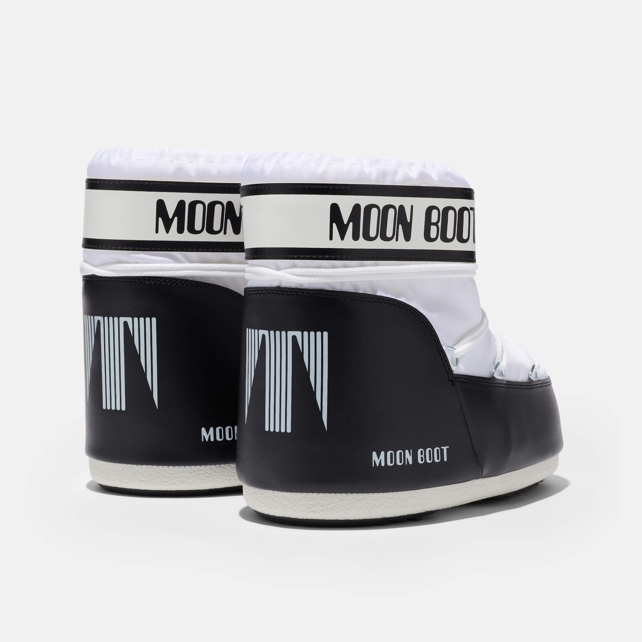 Moon Boot Icon Low Nylon White/Black