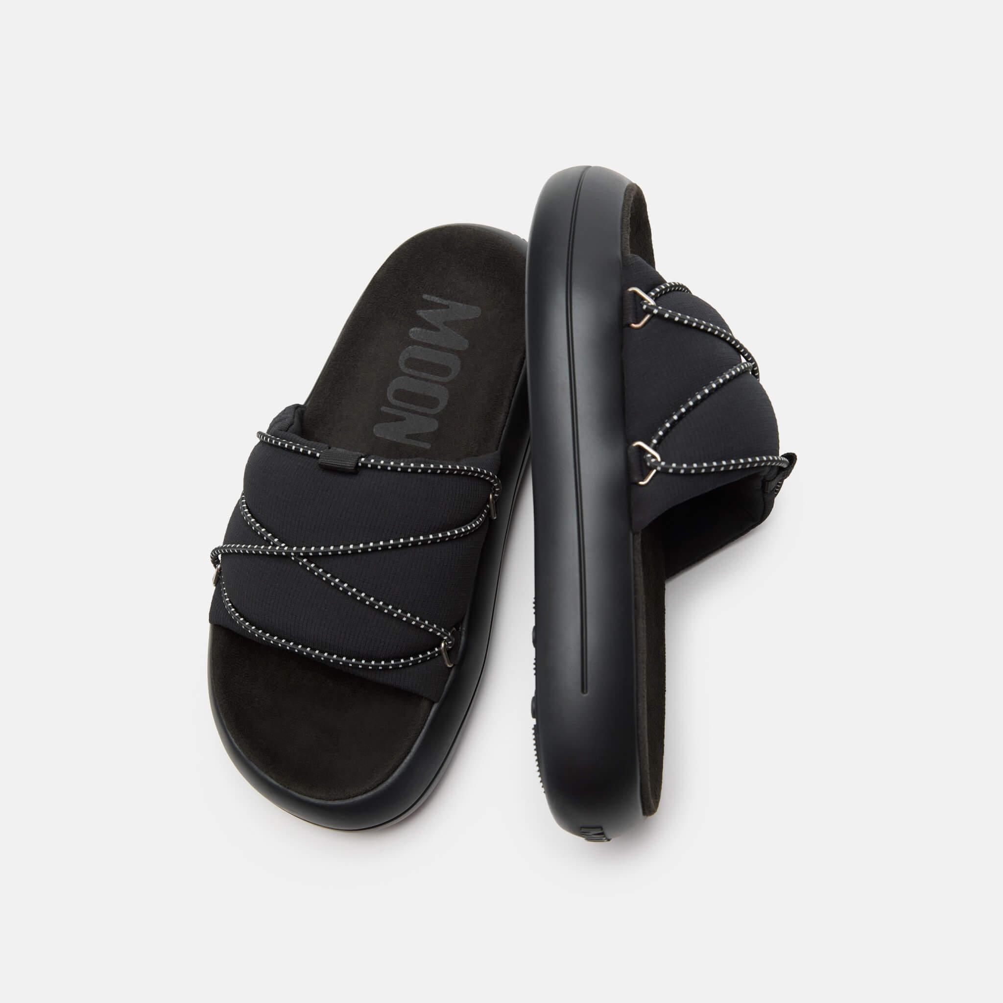 Moon Boot Icon Slide Black