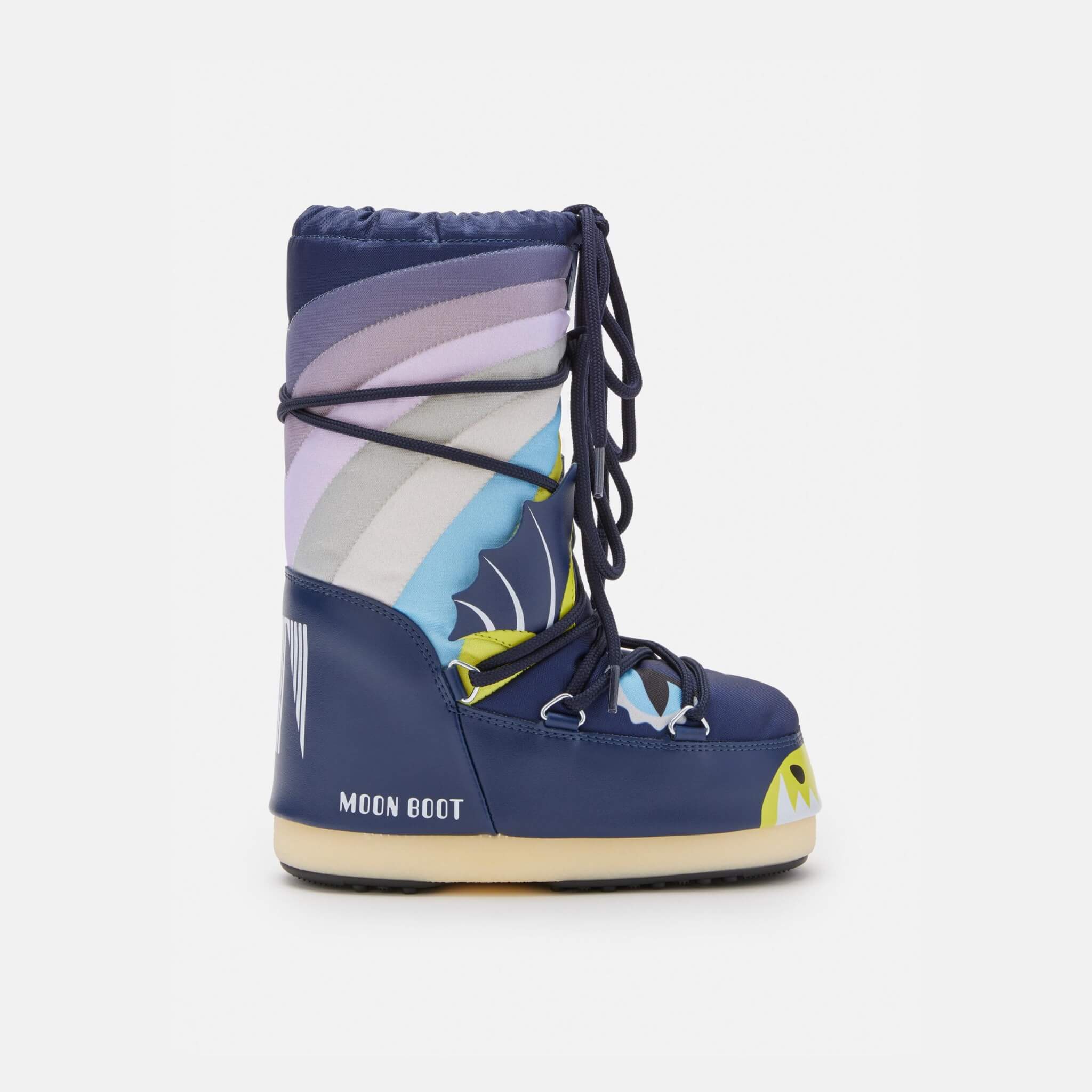 Moon Boot Icon Dragon Blue