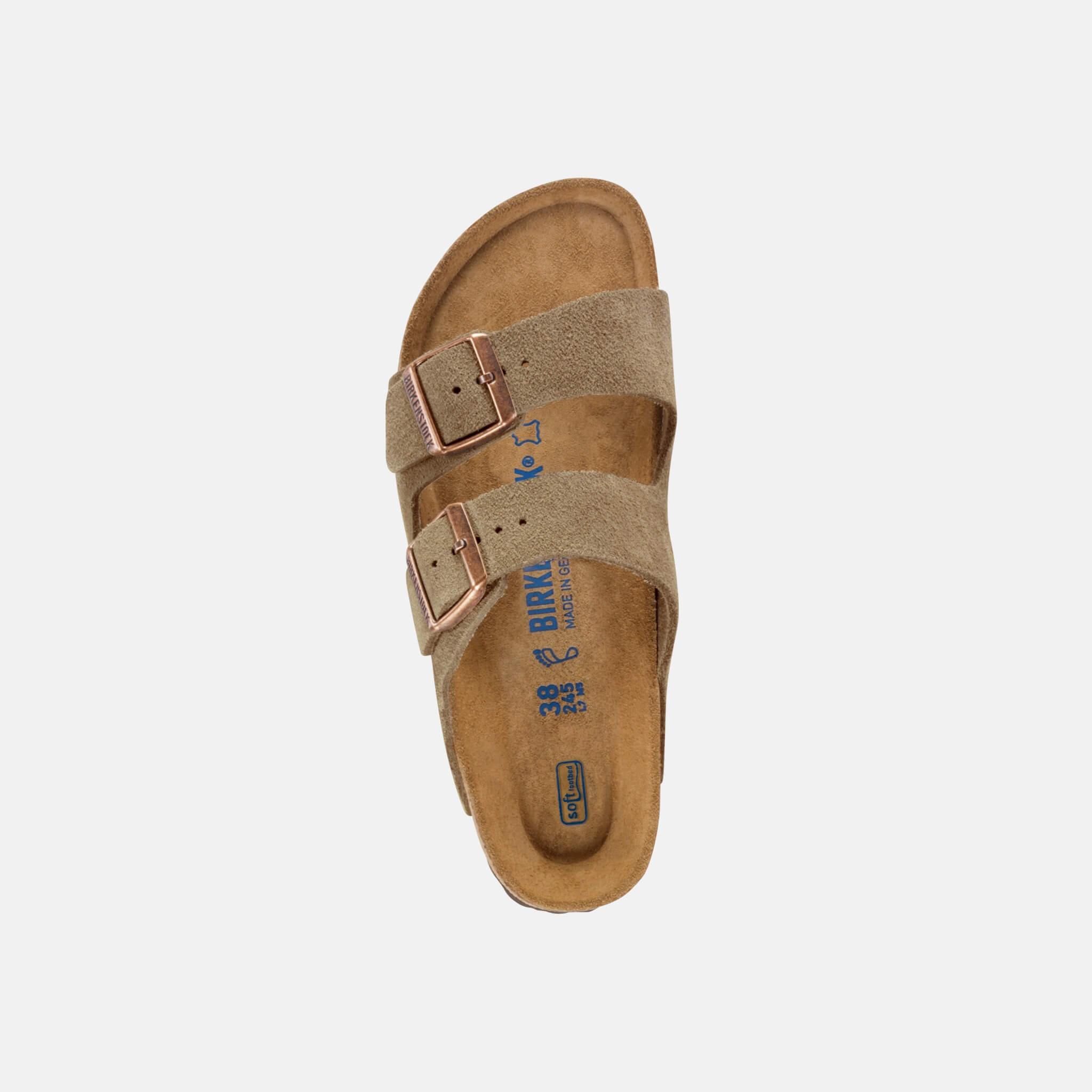 Birkenstock Arizona Soft Footbed Suede Leather Regular