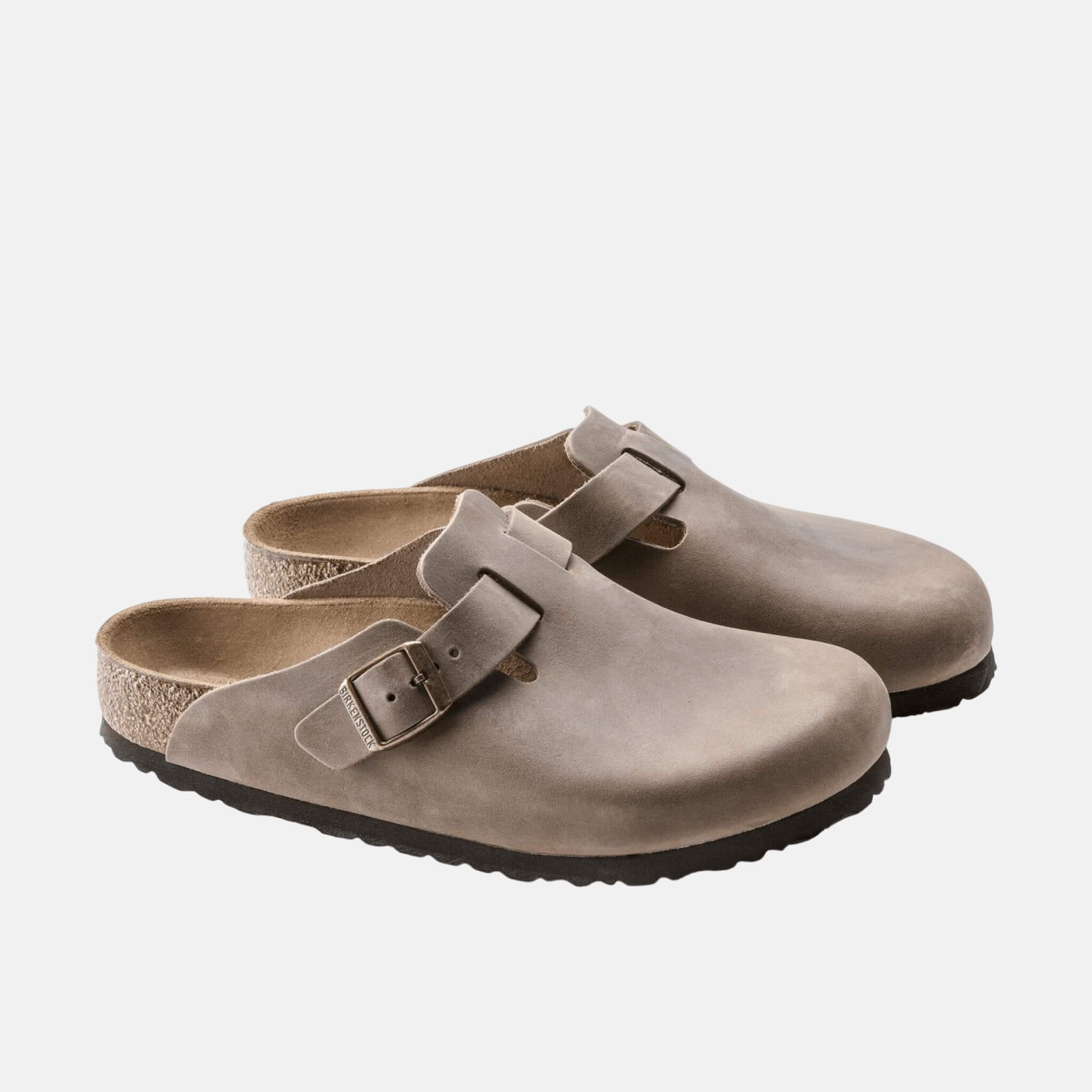 Birkenstock Boston Natural Leather Oiled Regular