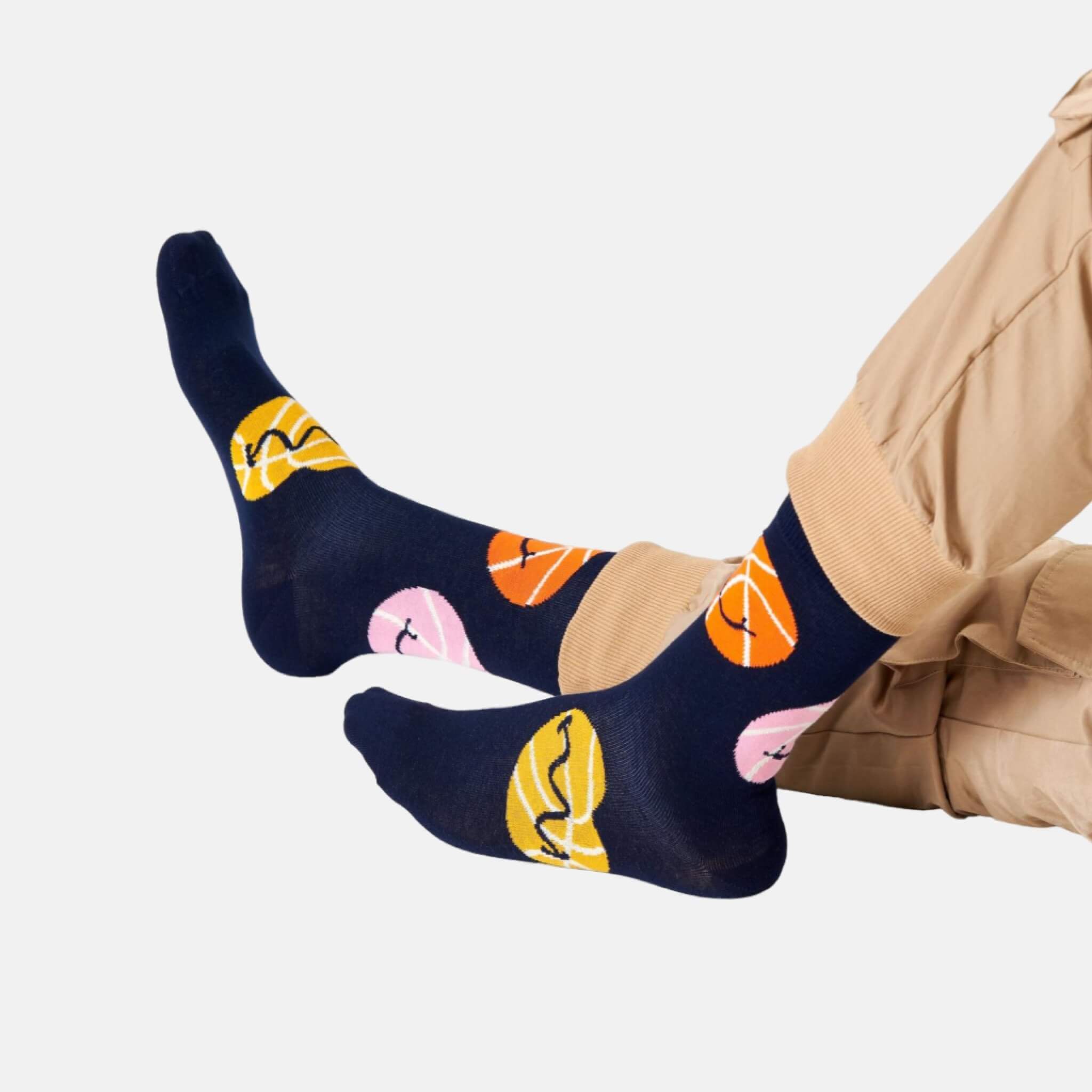 Happy Socks Balls Blue Sock