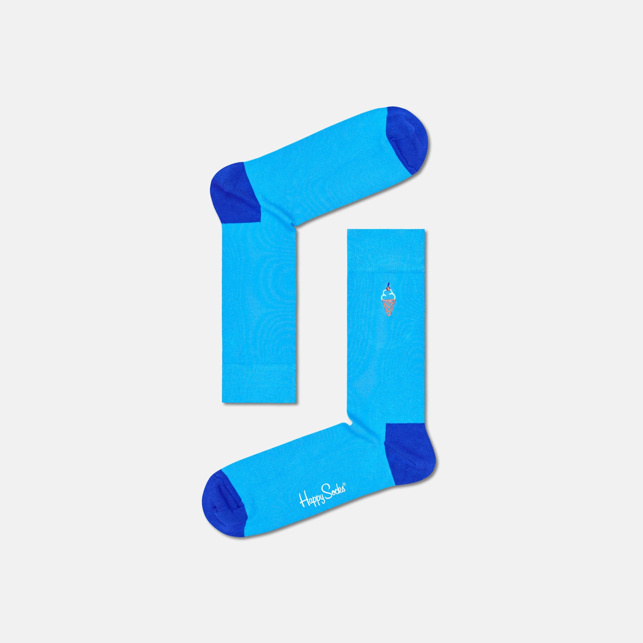 Happy Socks Ice Cream Blue Sock