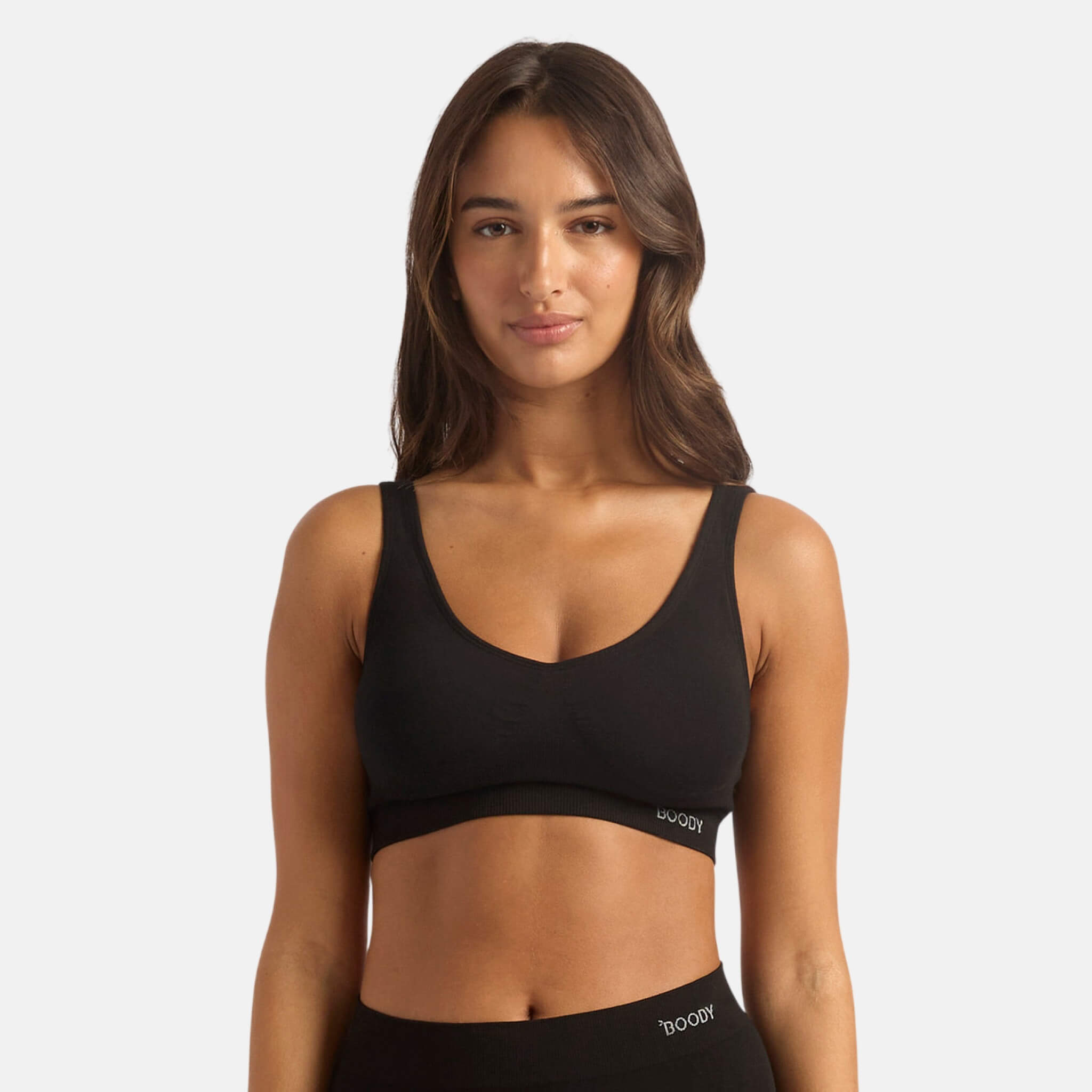 Boody Padded Shaper Bra Black