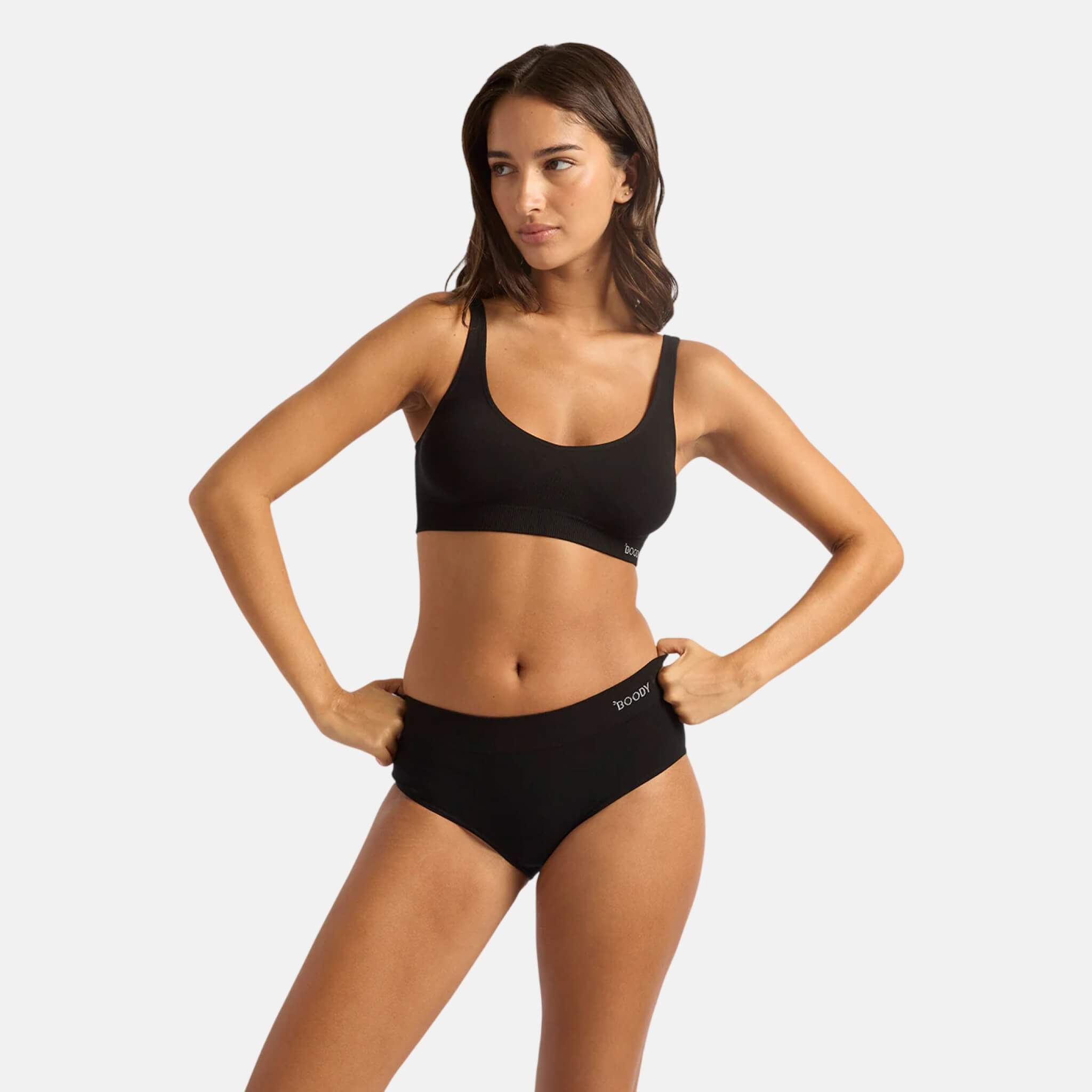 Boody Shaper Bra Black