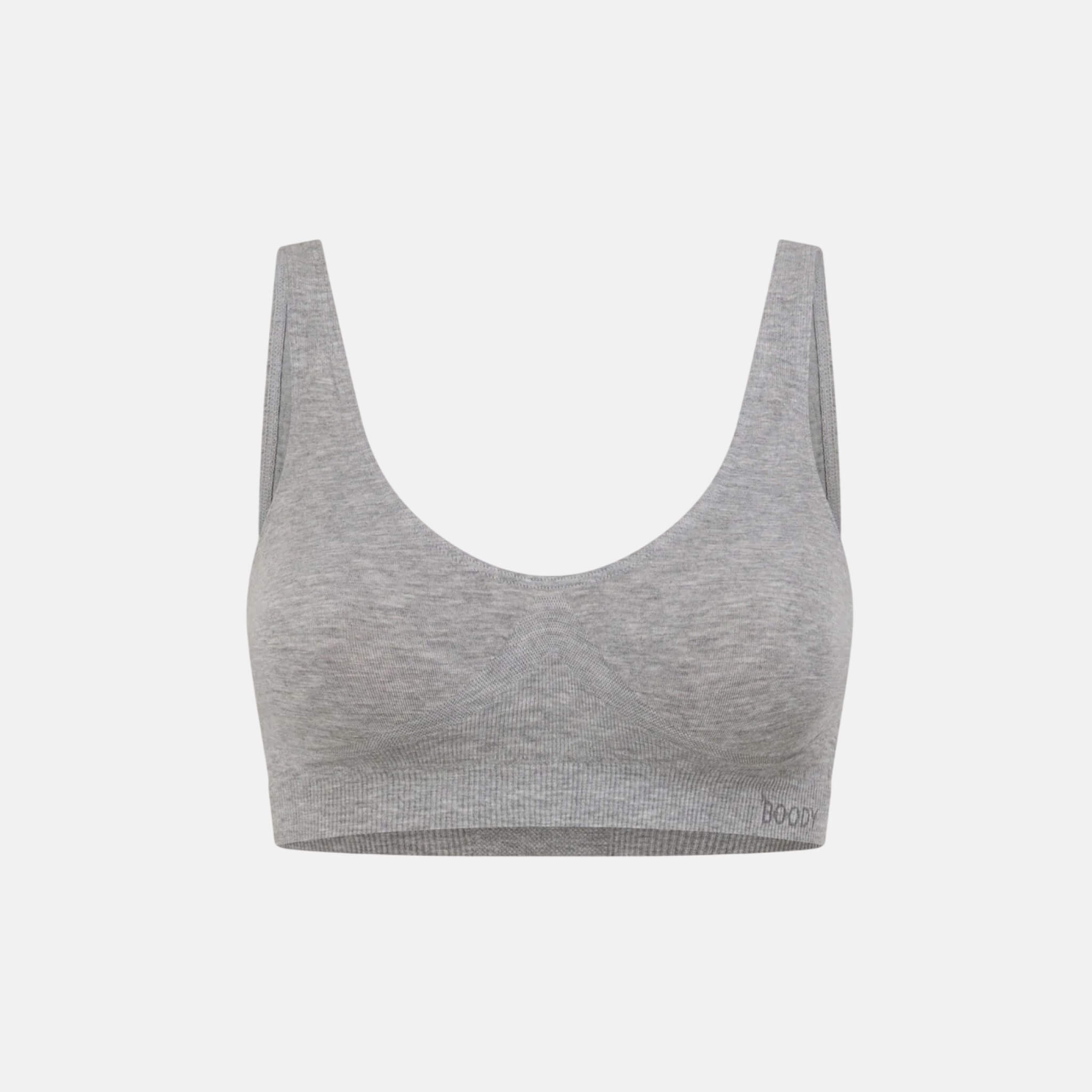 Boody Shaper Bra Light Grey Marl