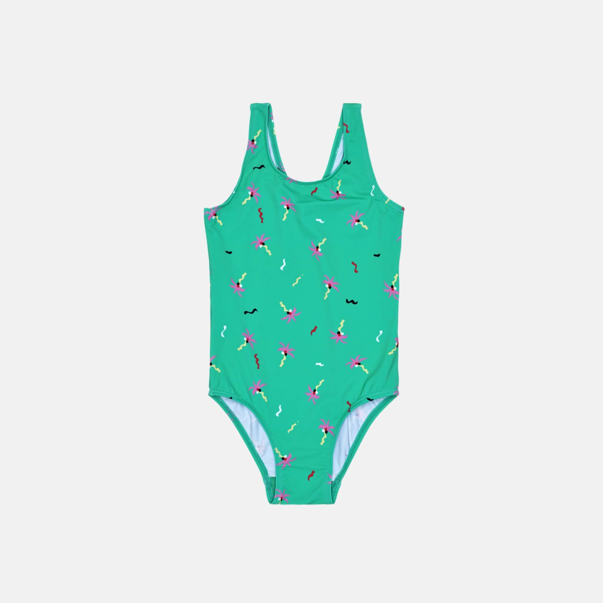 Happy Socks Confetti Palm Green Swimsuit