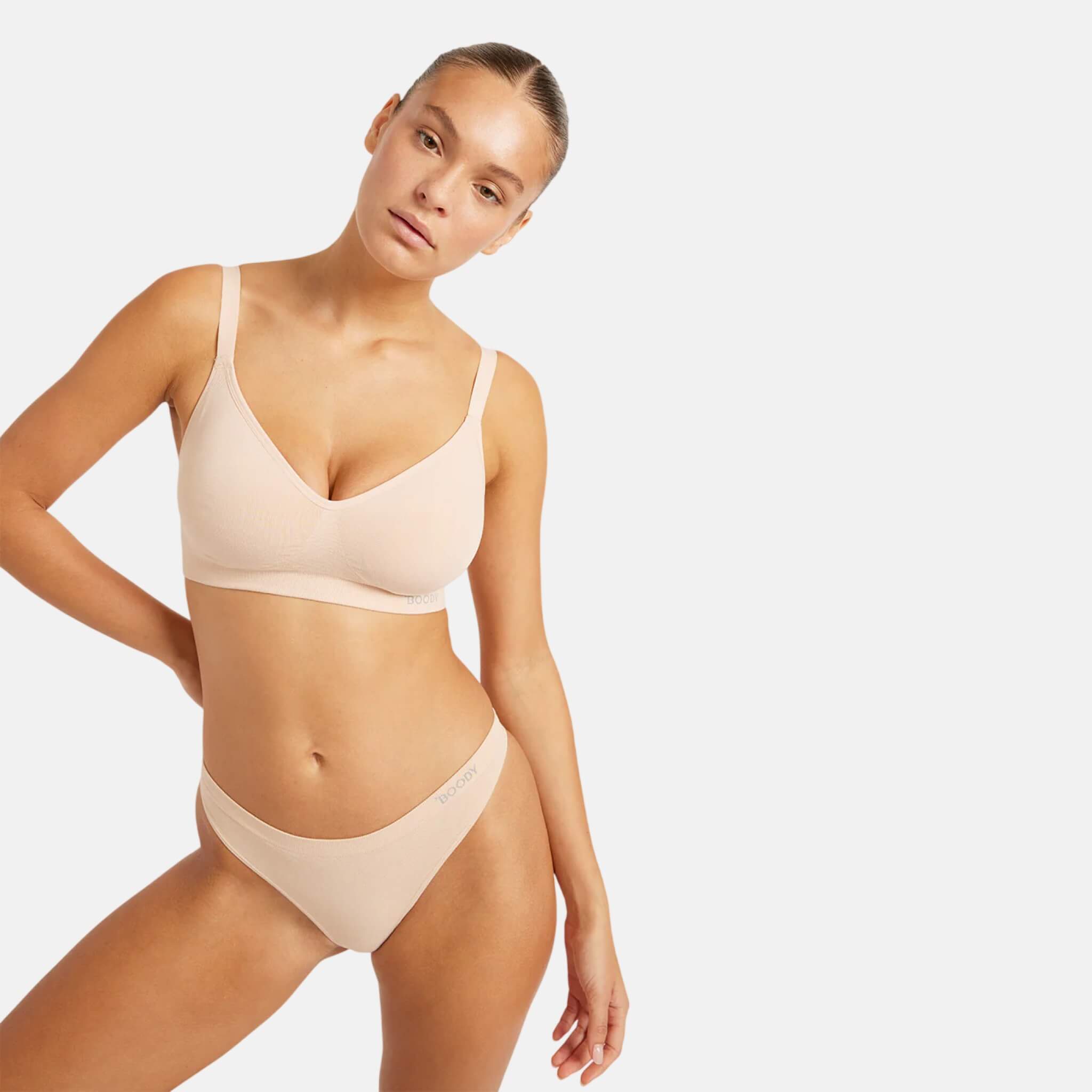 Boody Full Bust Wireless Bra Nude