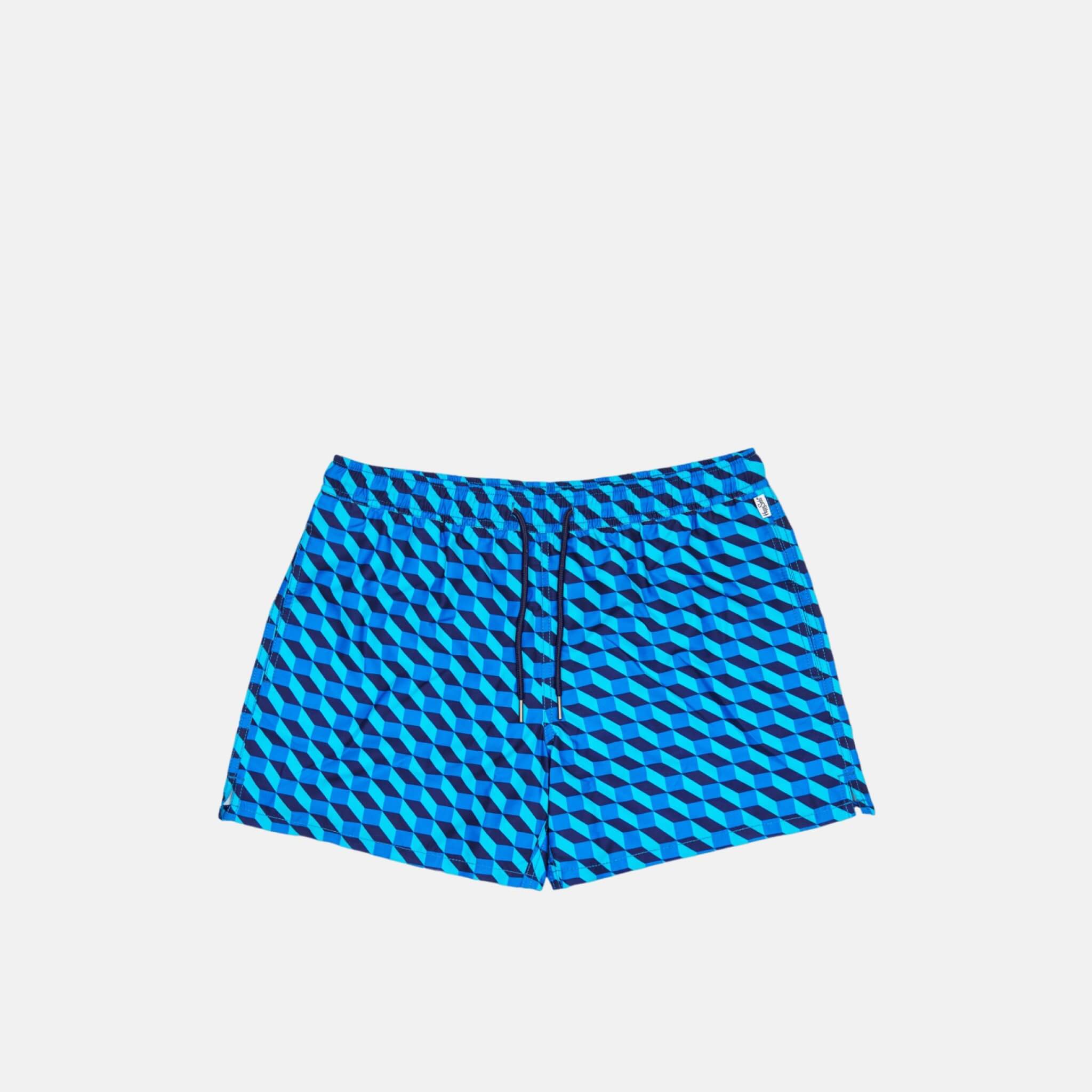 Happy Socks Optic Blue Swim Shorts
