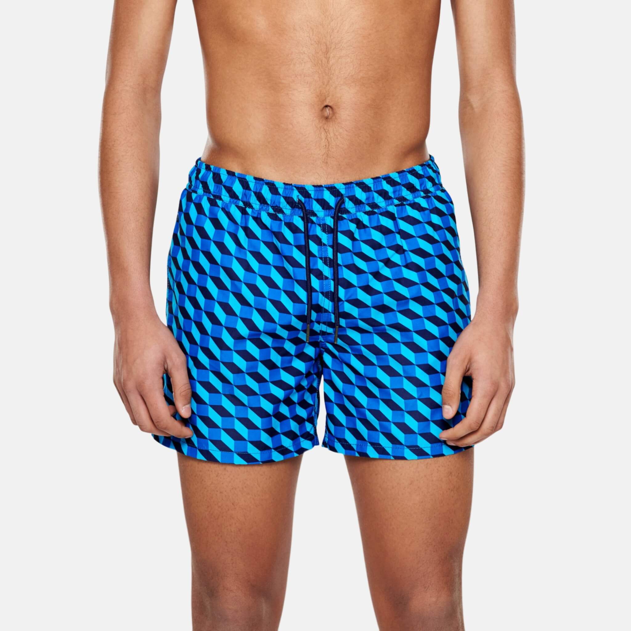 Happy Socks Optic Blue Swim Shorts