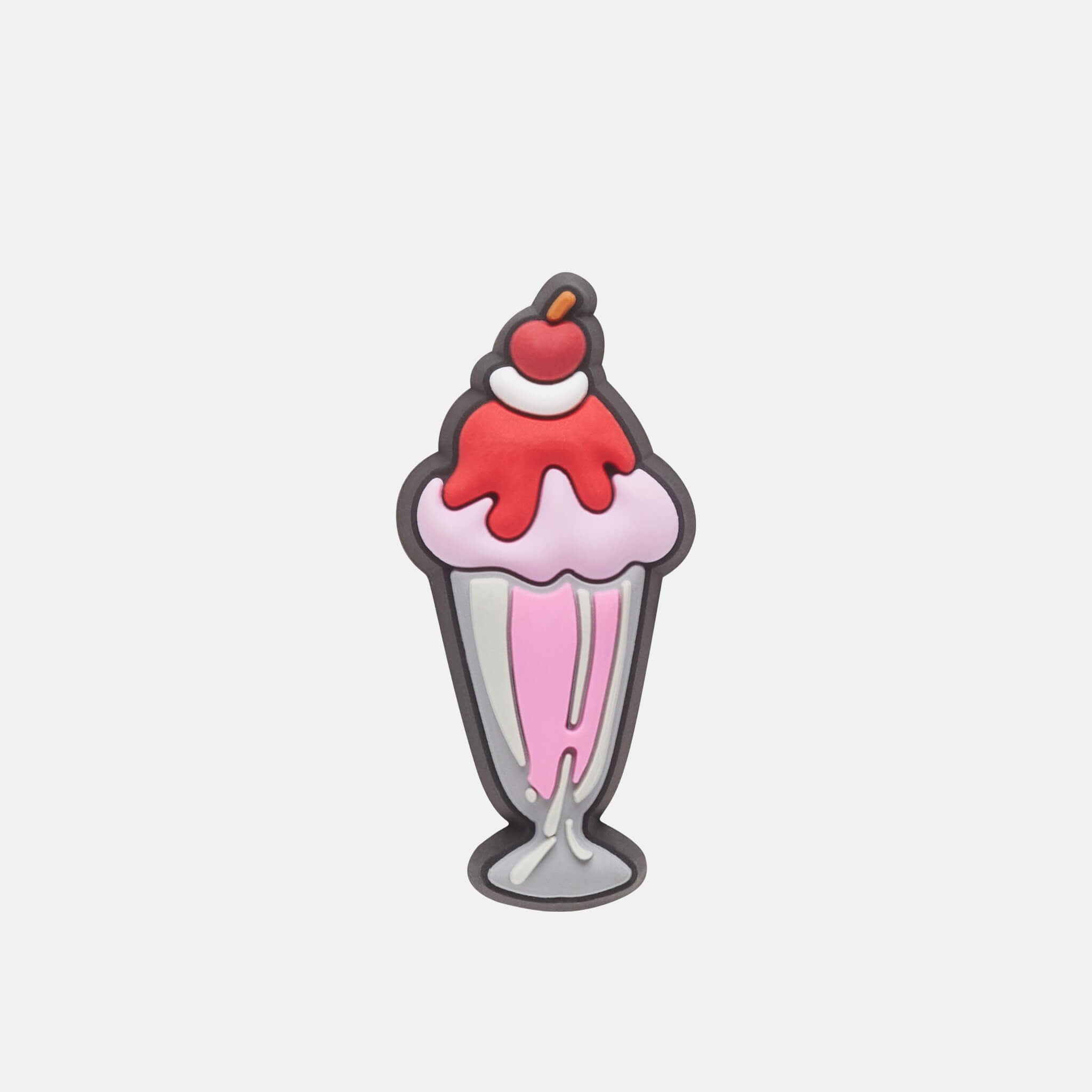 Jibbitz Charms Pink Ice Cream Sundae
