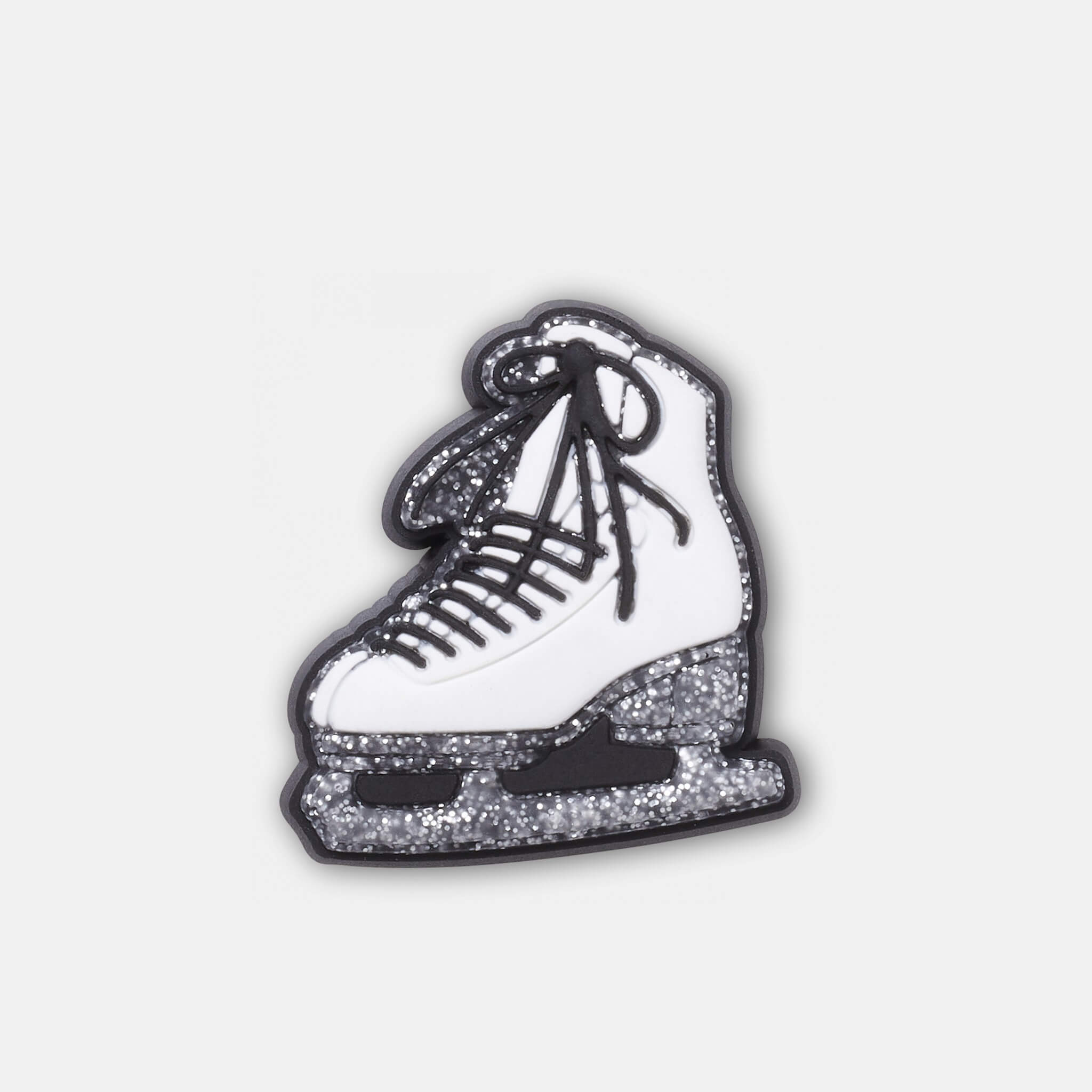 Jibbitz Charms Glittery Ice Skate