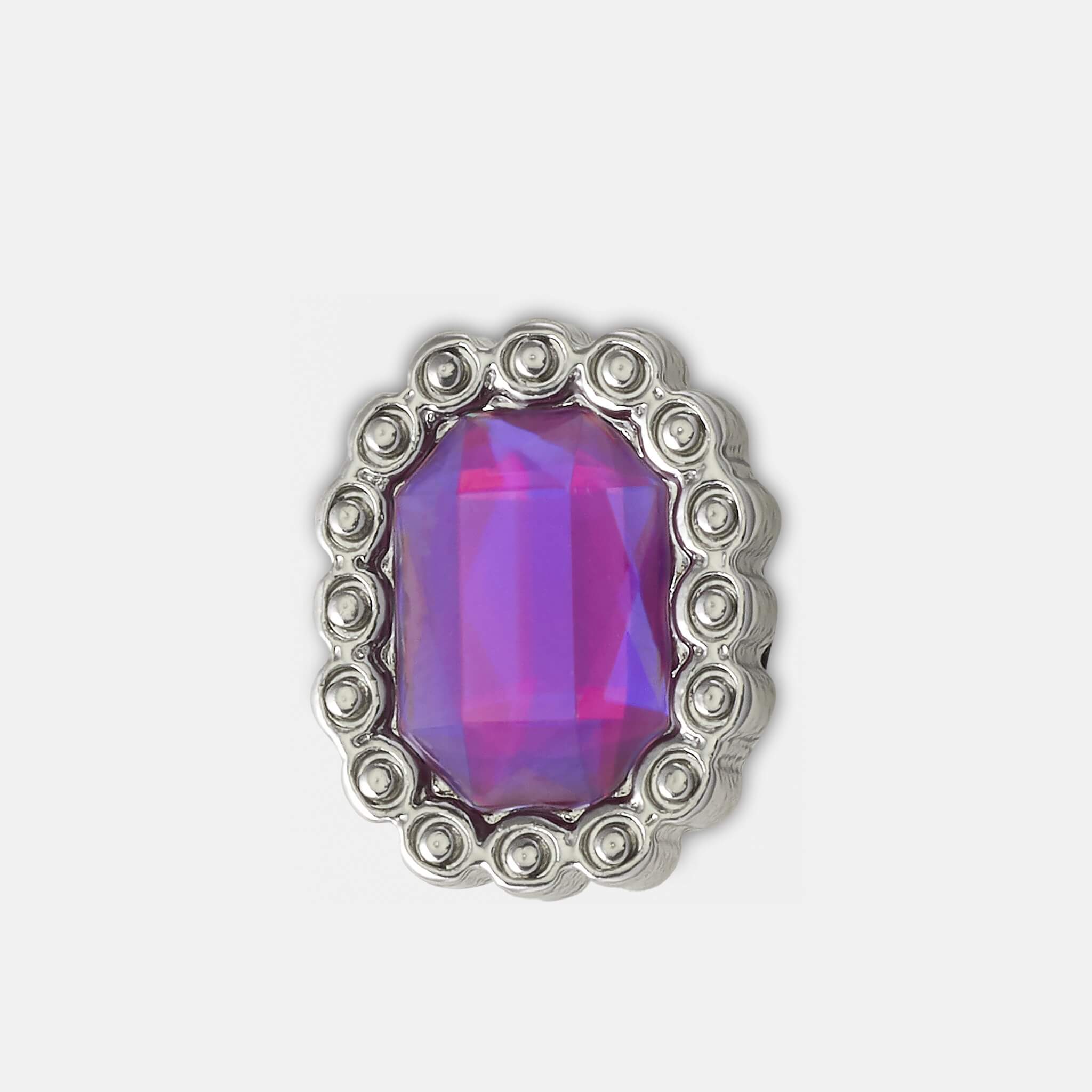 Jibbitz Charms Gorgeous Purple Gem
