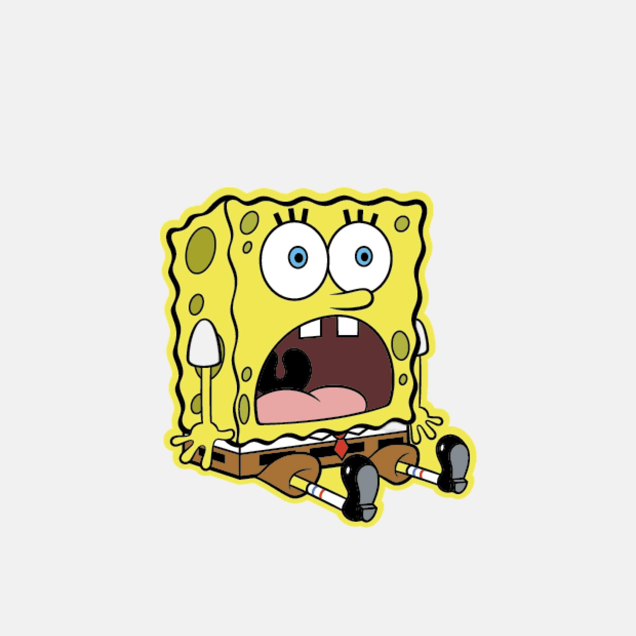 Jibbitz Charms Spongebob Shock