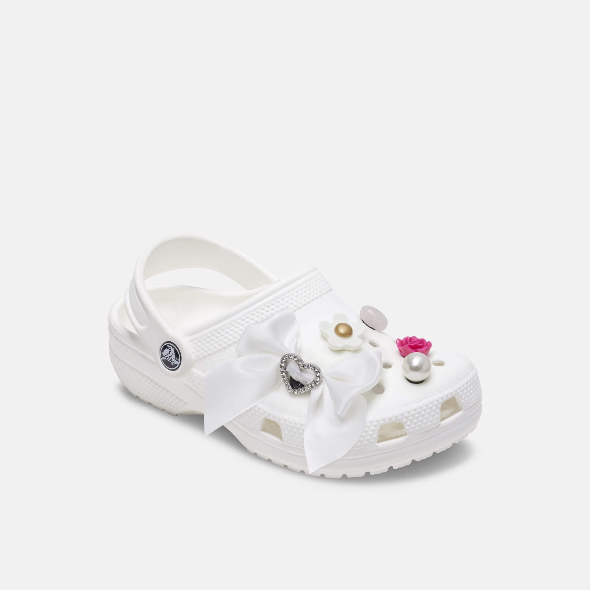 Jibbitz Charms Elegant White 5-Pack