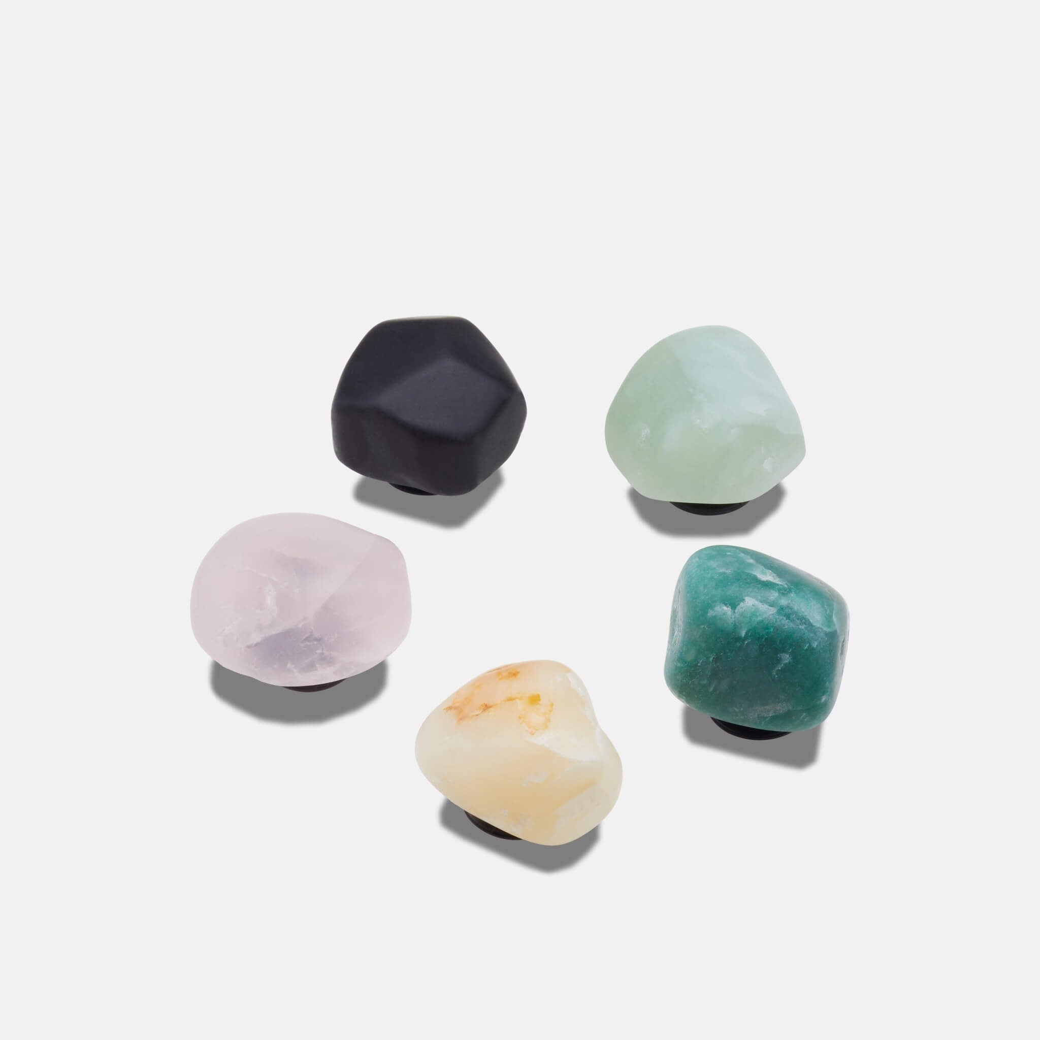 Jibbitz Charms Marble Rocks 5-Pack