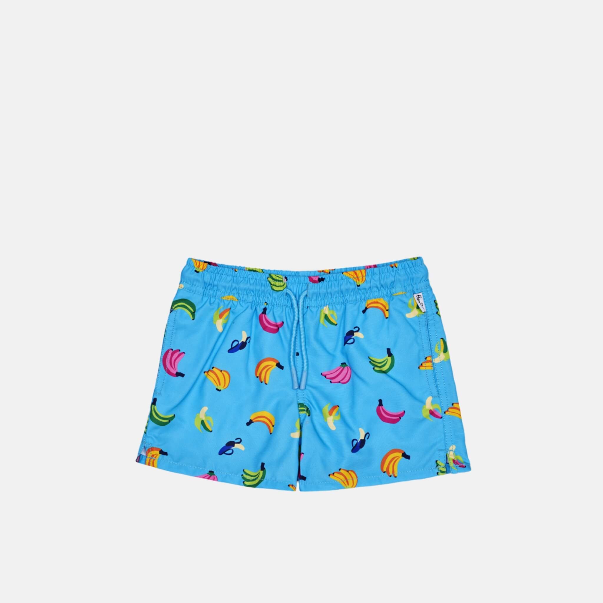 Happy Socks Kids Banana Blue Swim Shorts