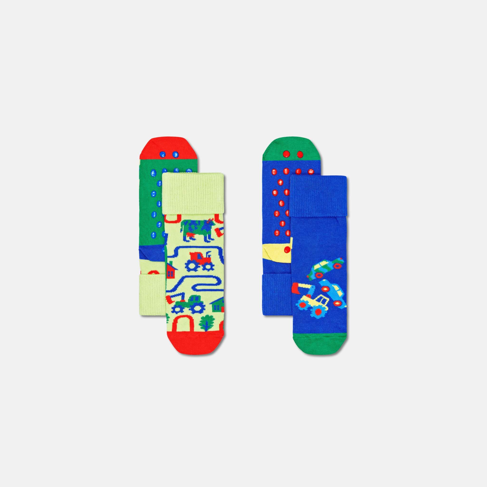 Happy Socks Kids Countryroads Socks 2-Pack