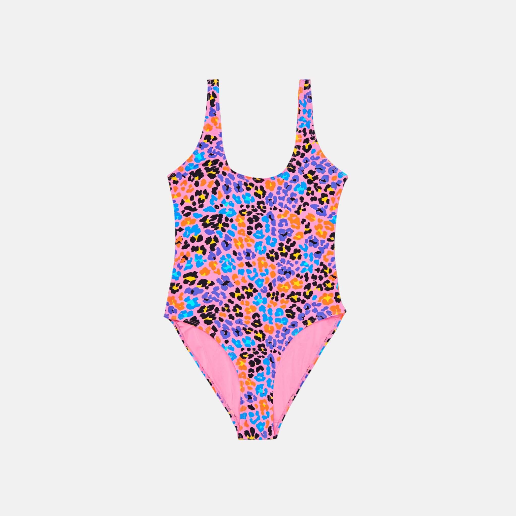 Happy Socks Leopard Pink Swimsuit