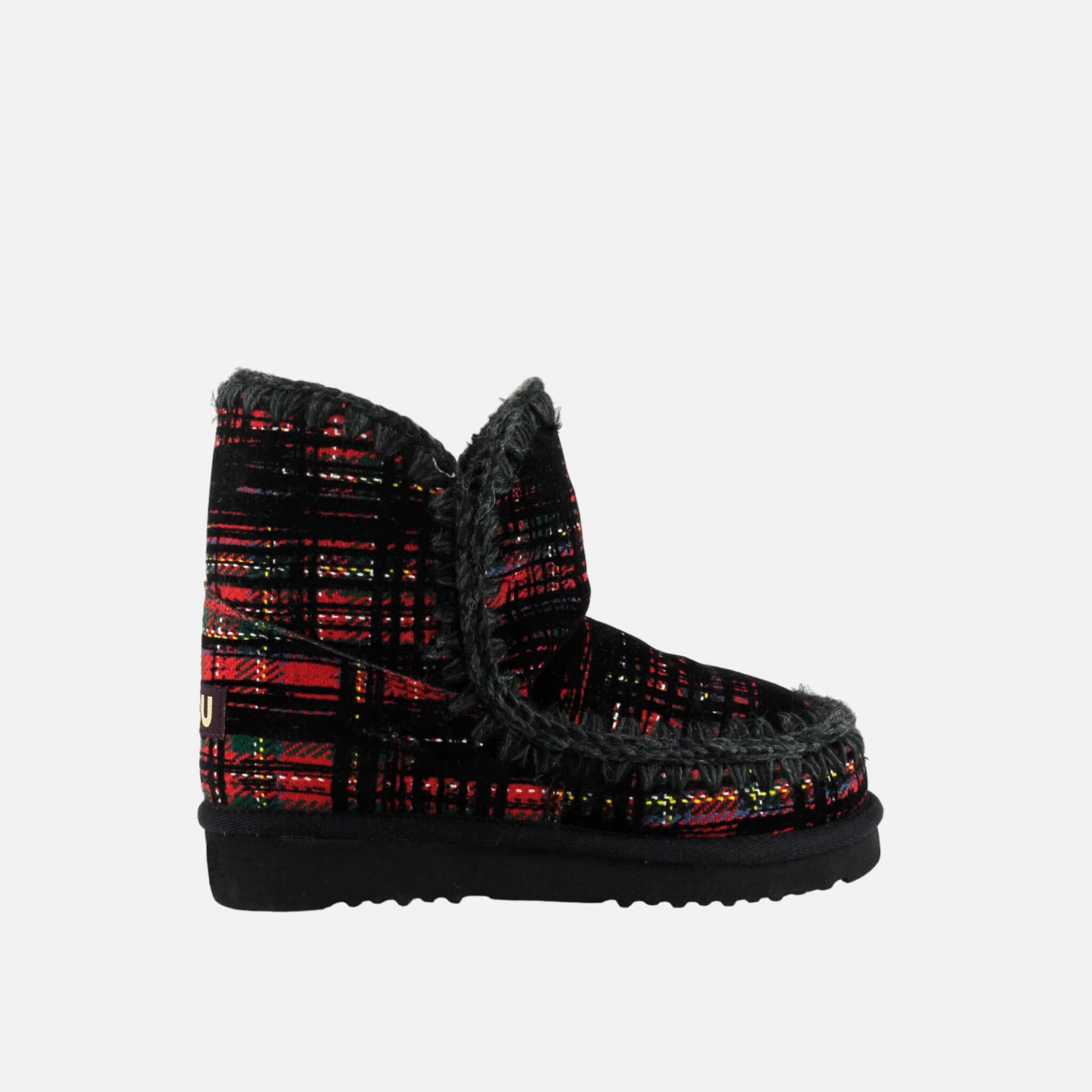 Mou Eskimo Fabric Black/Red