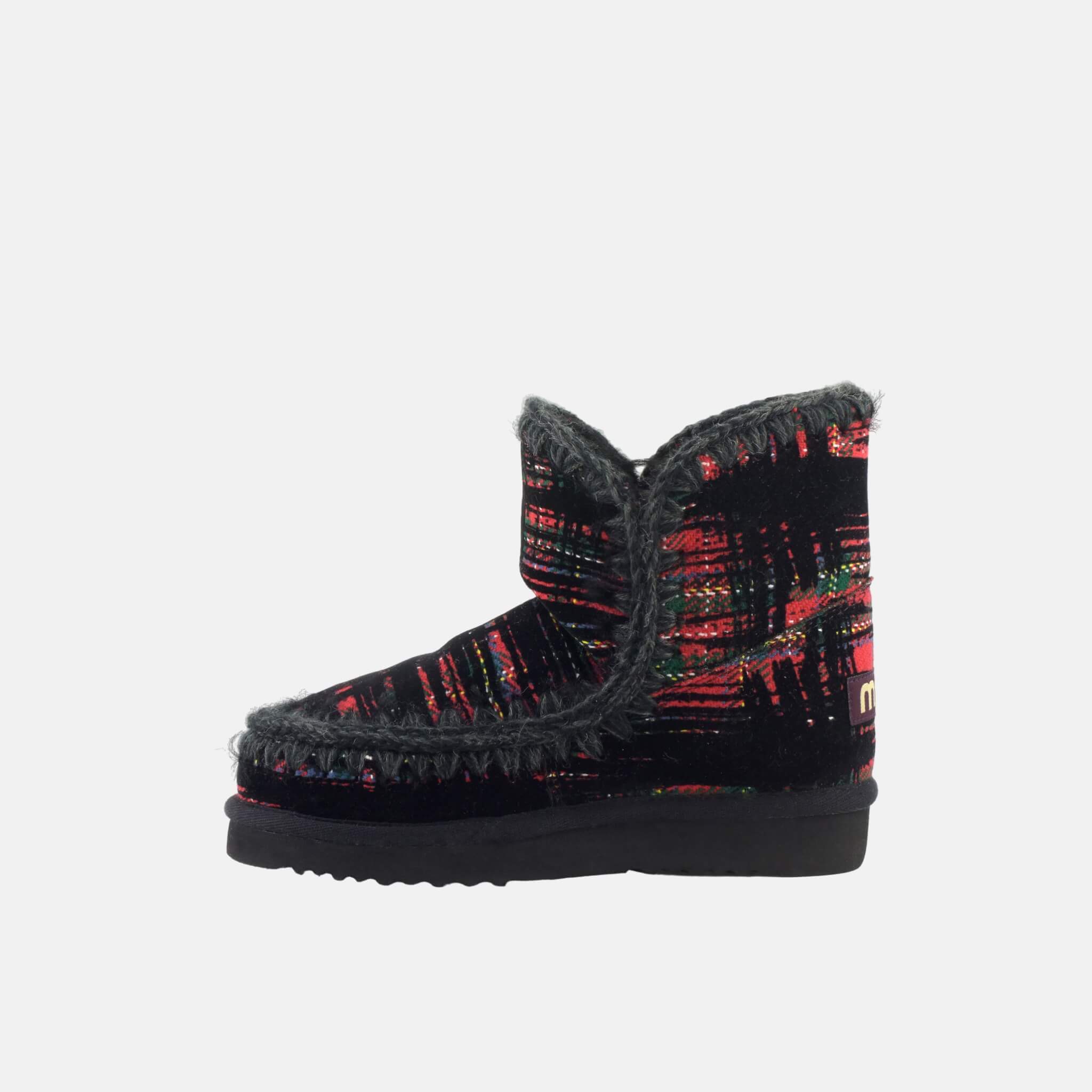 Mou Eskimo Fabric Black/Red