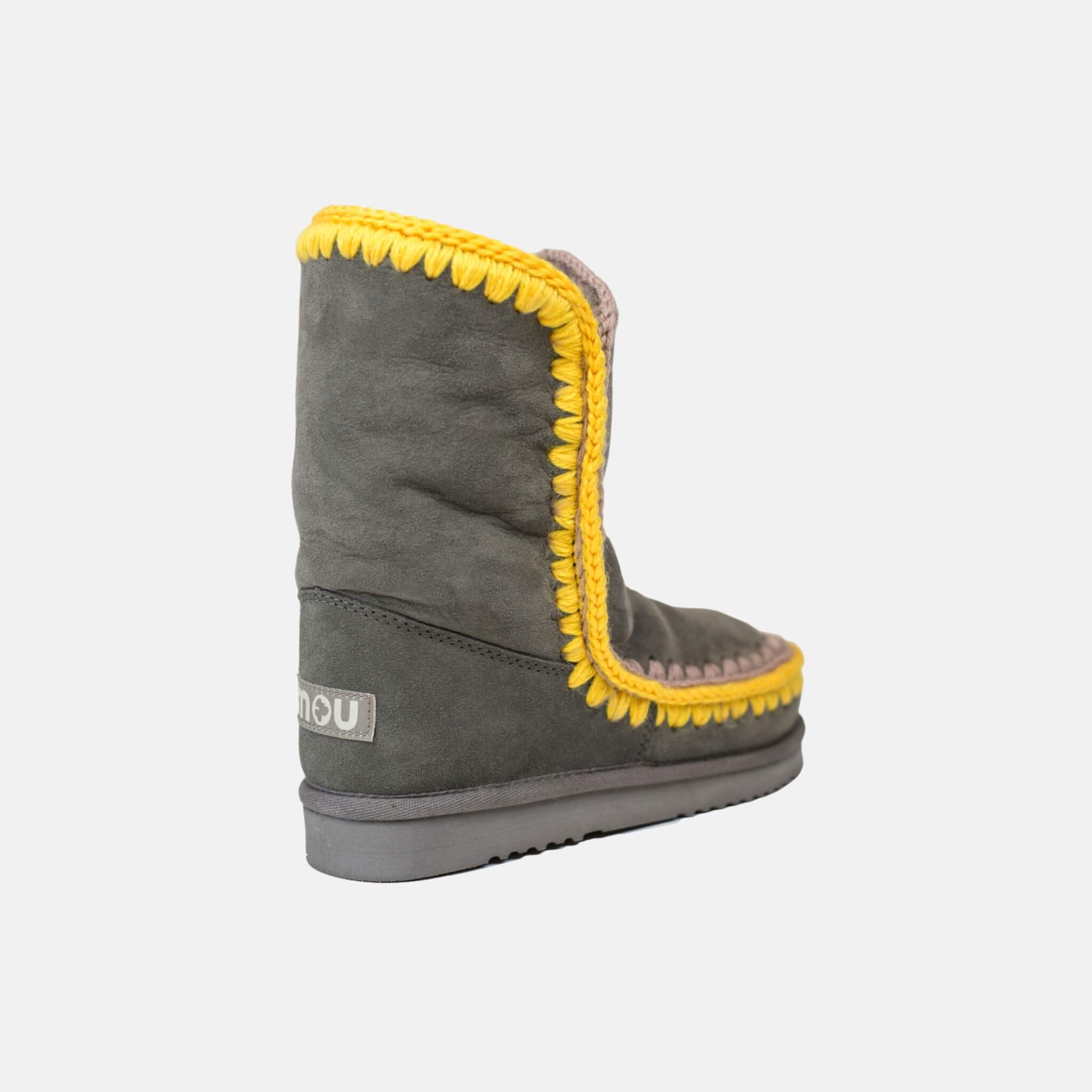 Mou Eskimo Two-Colorways StitcHing Grey