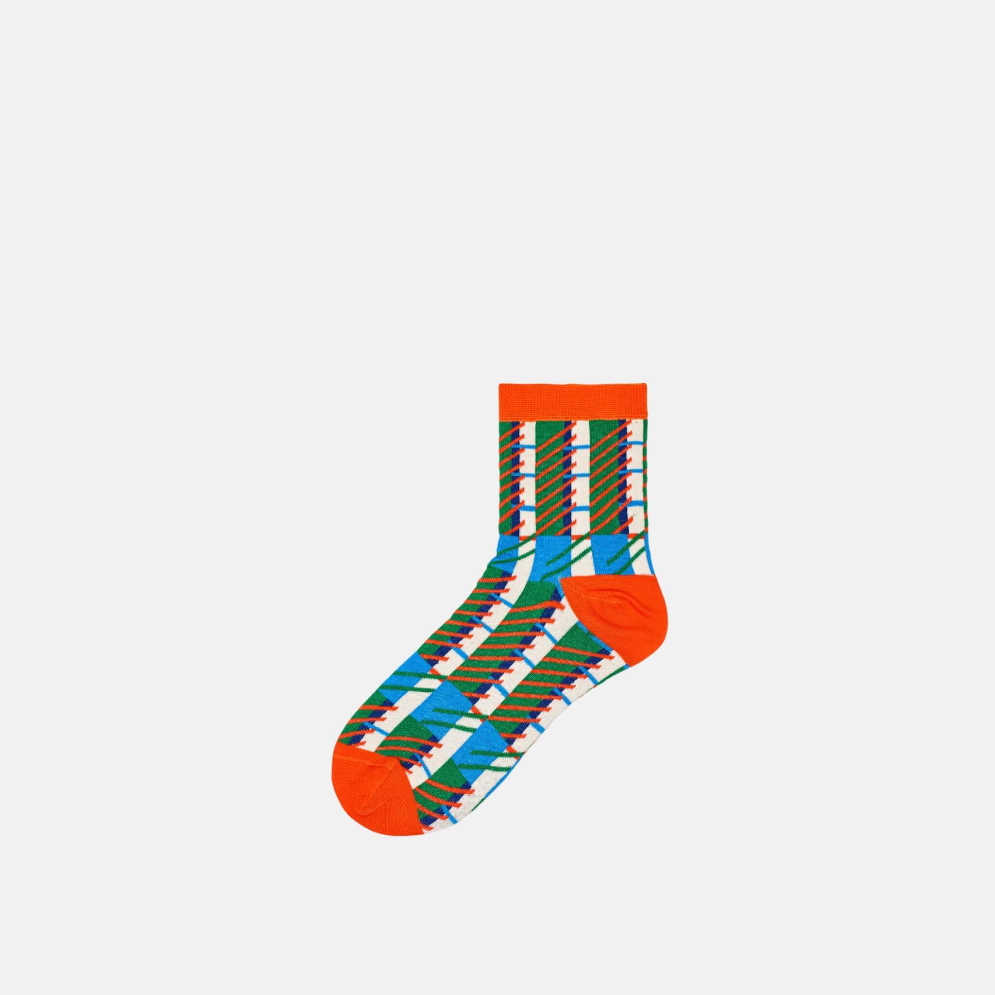 Hysteria by Happy Socks Magda Orange/Green
