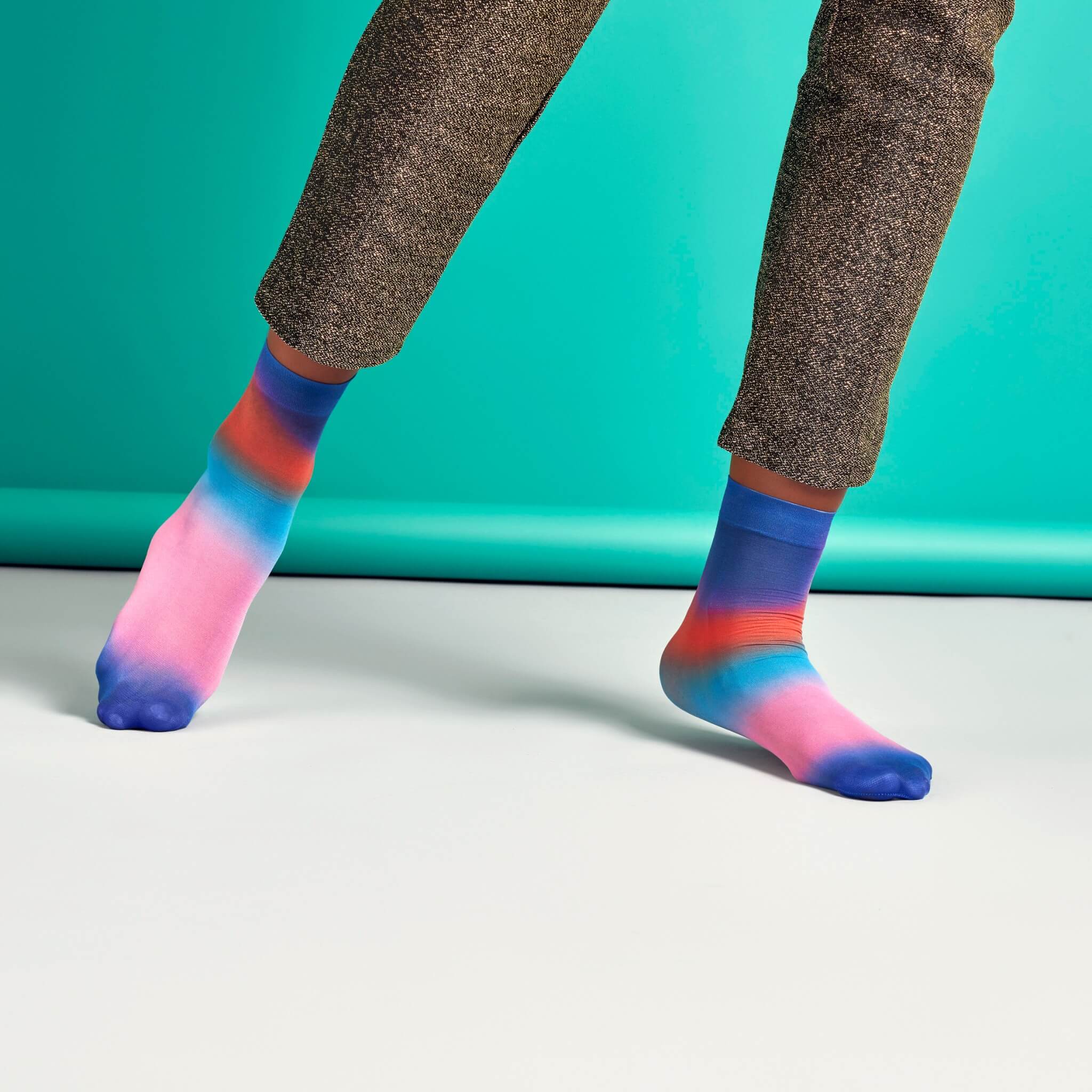Hysteria by Happy Socks Mia Pink/Blue