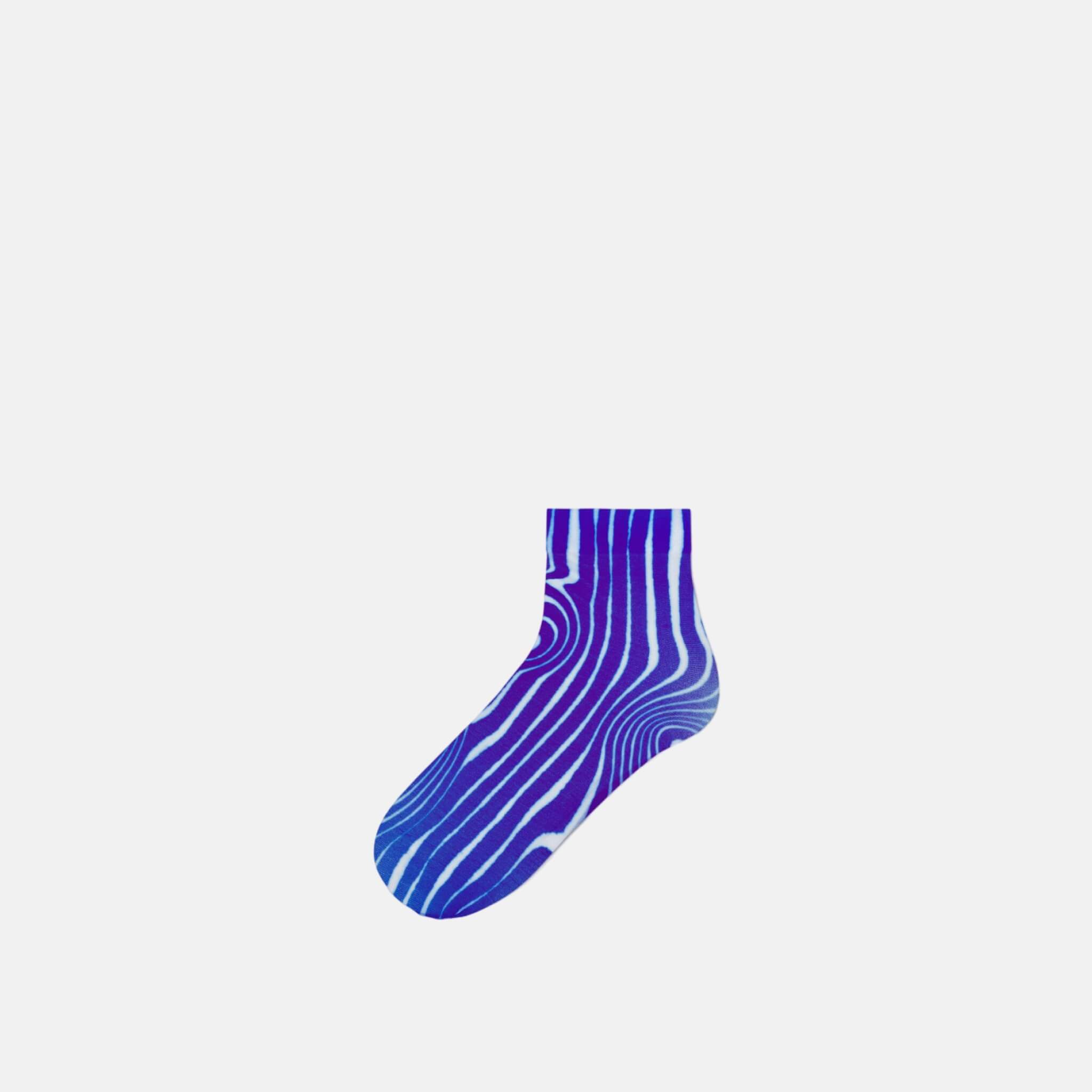 Hysteria by Happy Socks Mia Purple