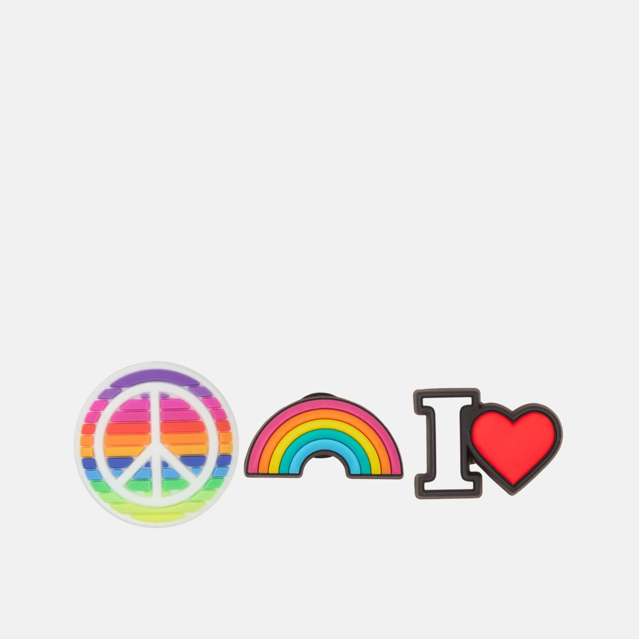 Jibbitz Charms Feel The Love 3-Pack