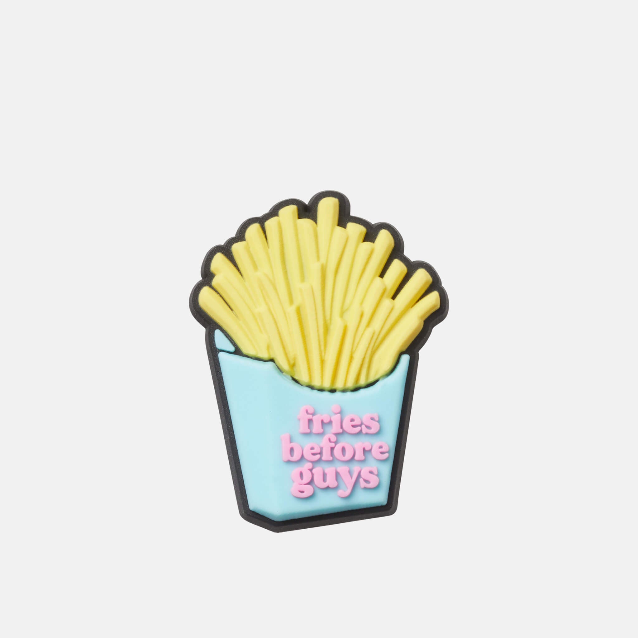 Jibbitz Charms Fries Before Guys