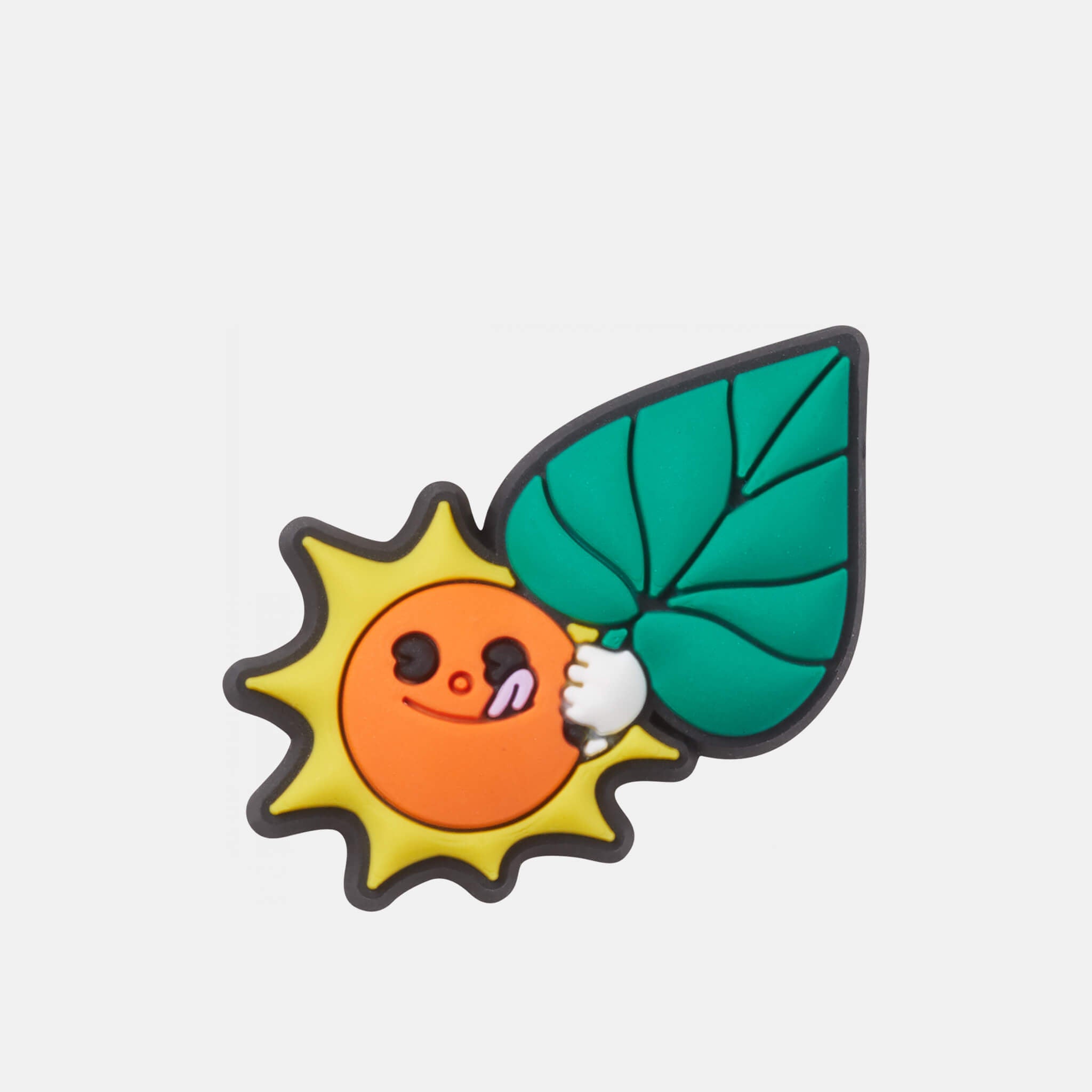 Jibbitz Charms Sun and Leaf