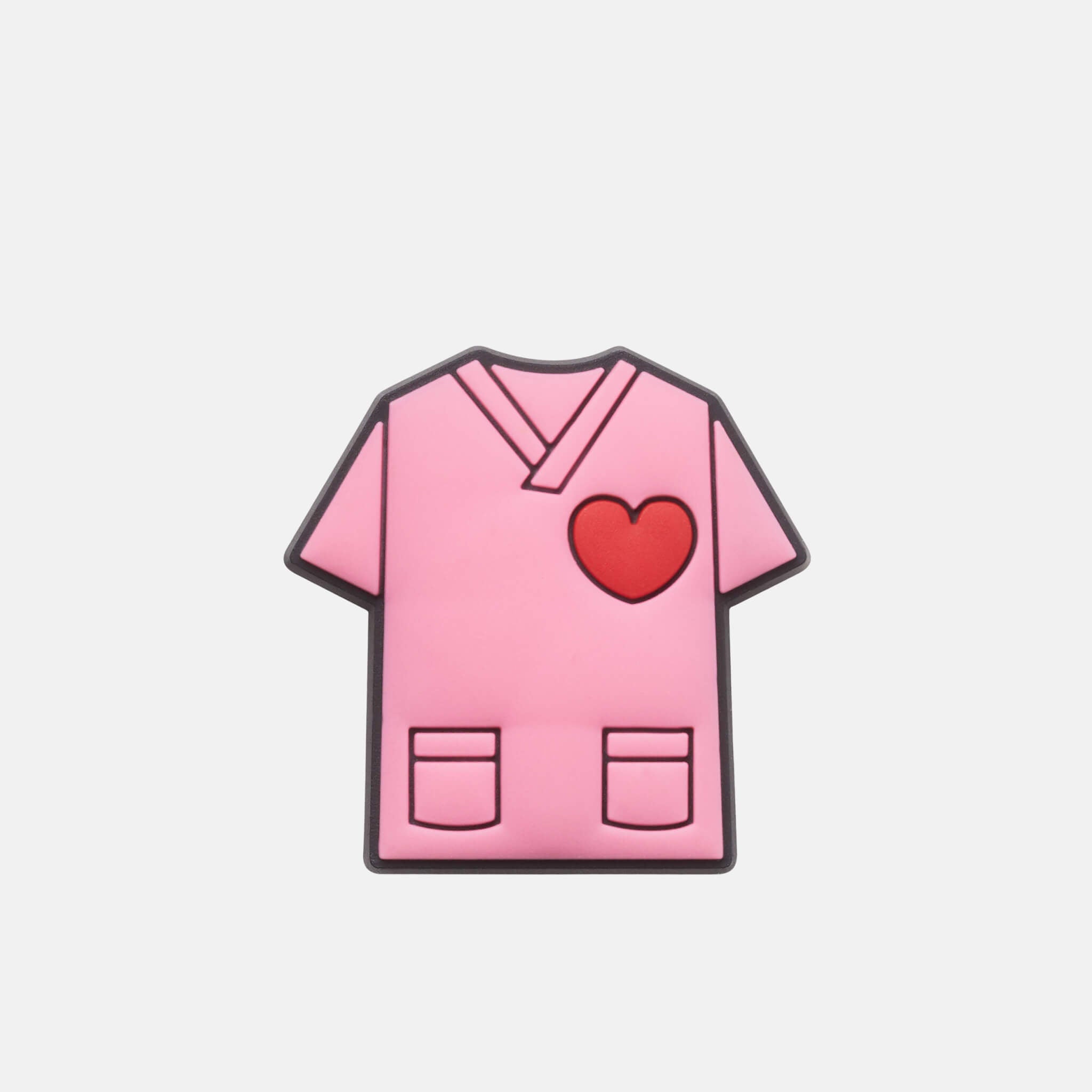 Jibbitz Charms Heart Scrub