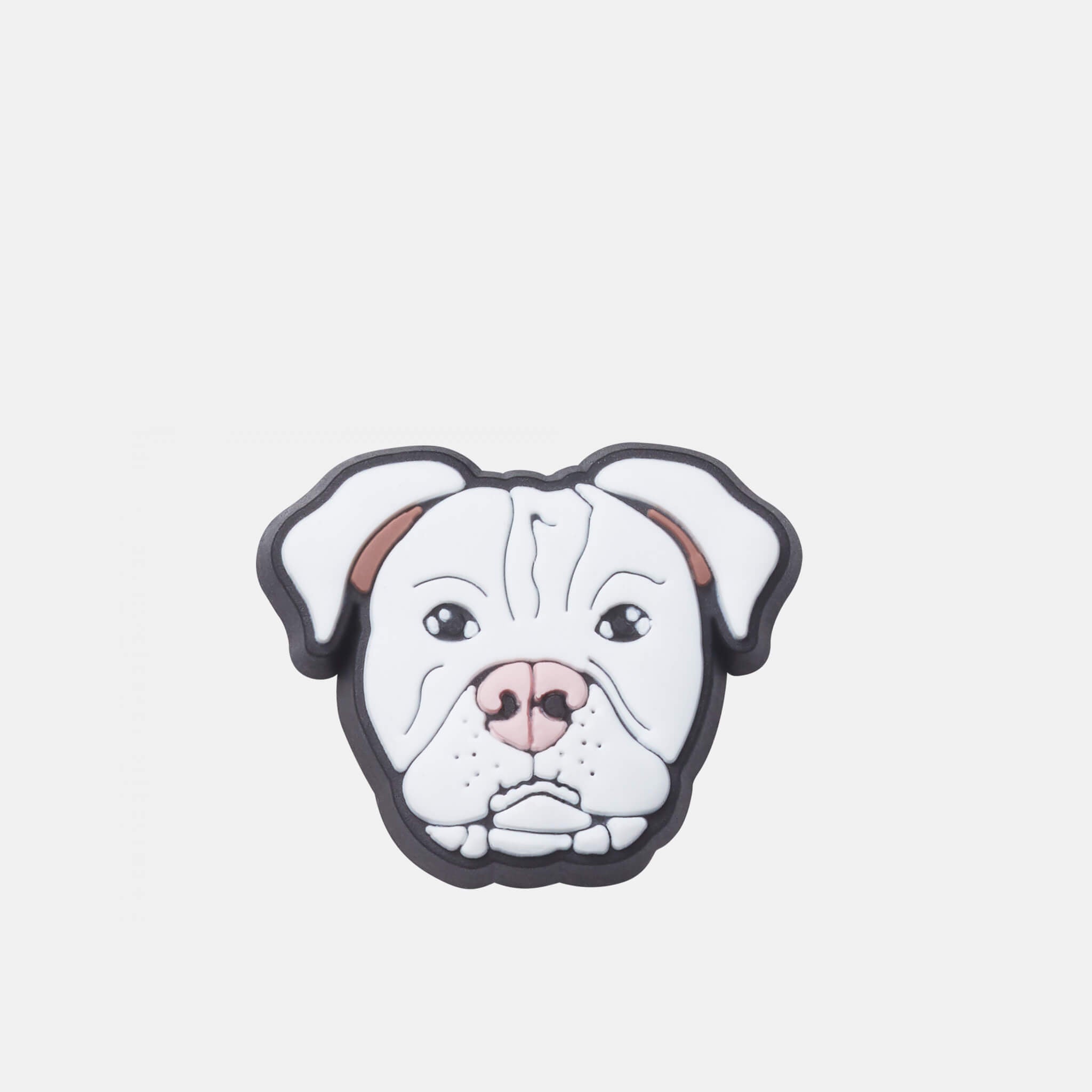 Jibbitz Charms White Pitbull