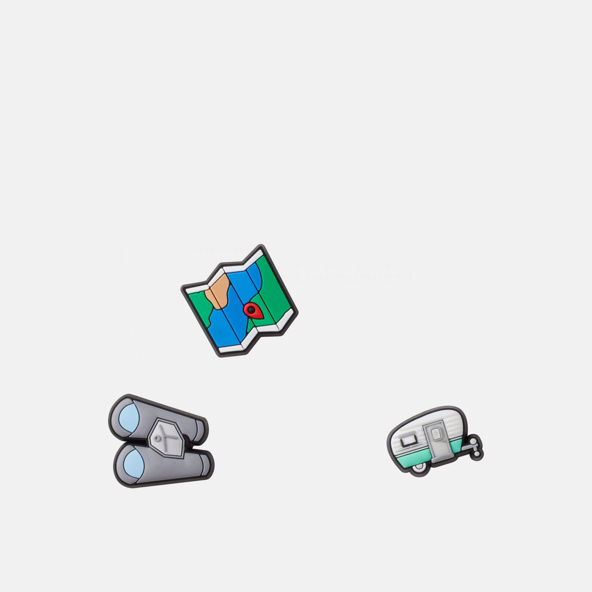 Jibbitz Charms On the Lookout 3-Pack