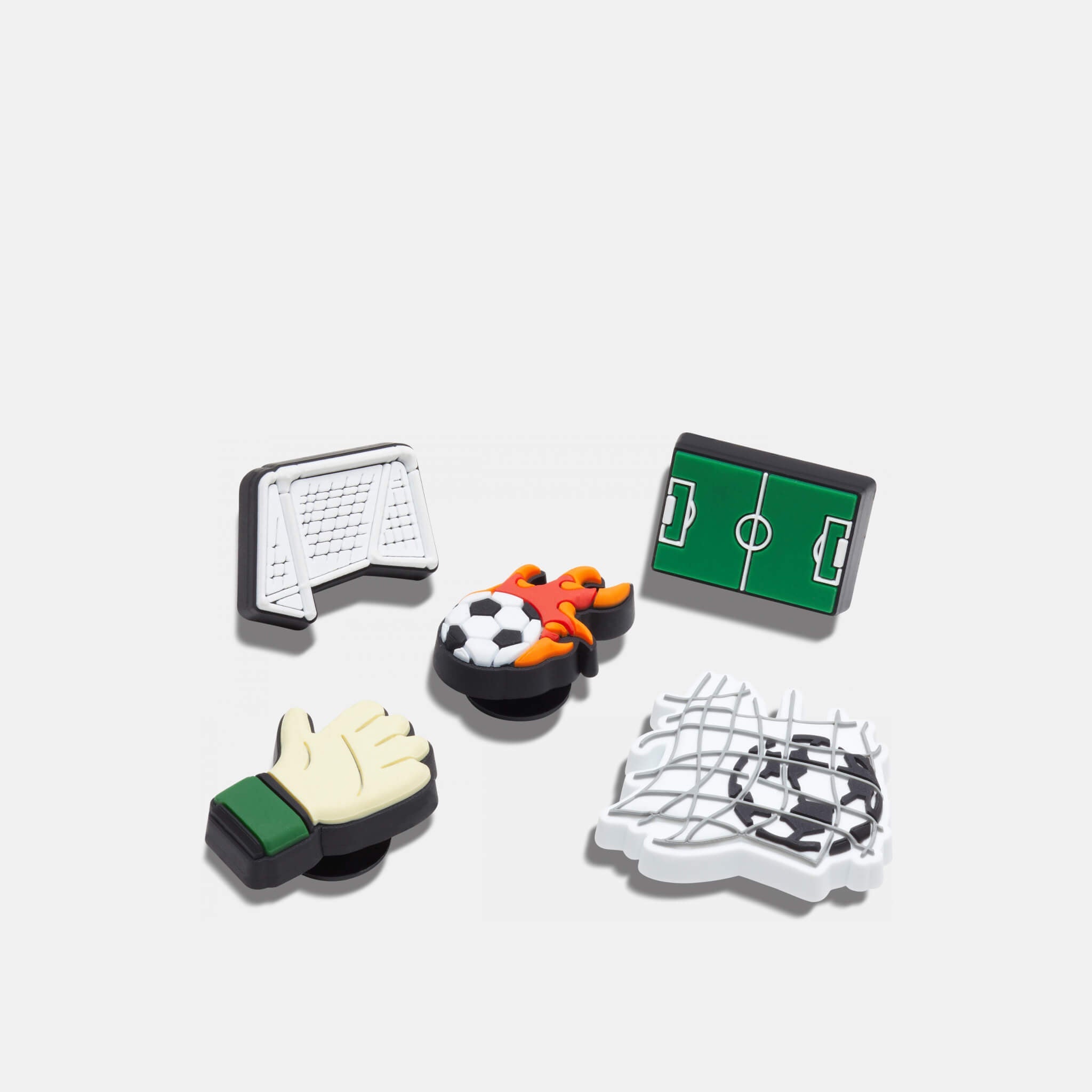 Jibbitz Charms Big Time Soccer 5-Pack