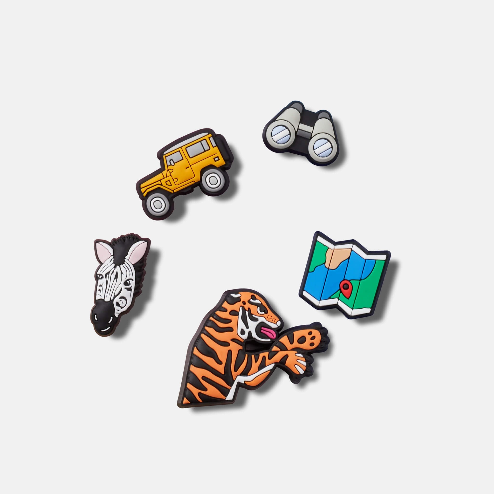 Jibbitz Charms Safari 5-Pack