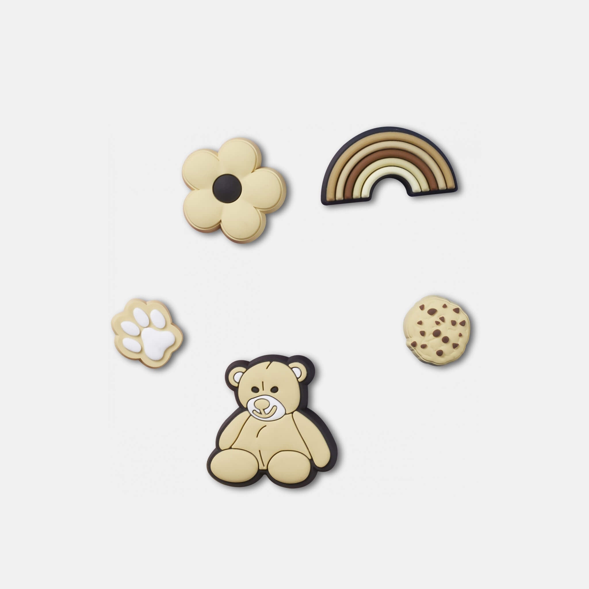 Jibbitz Charms Mono SHiitake 5-Pack