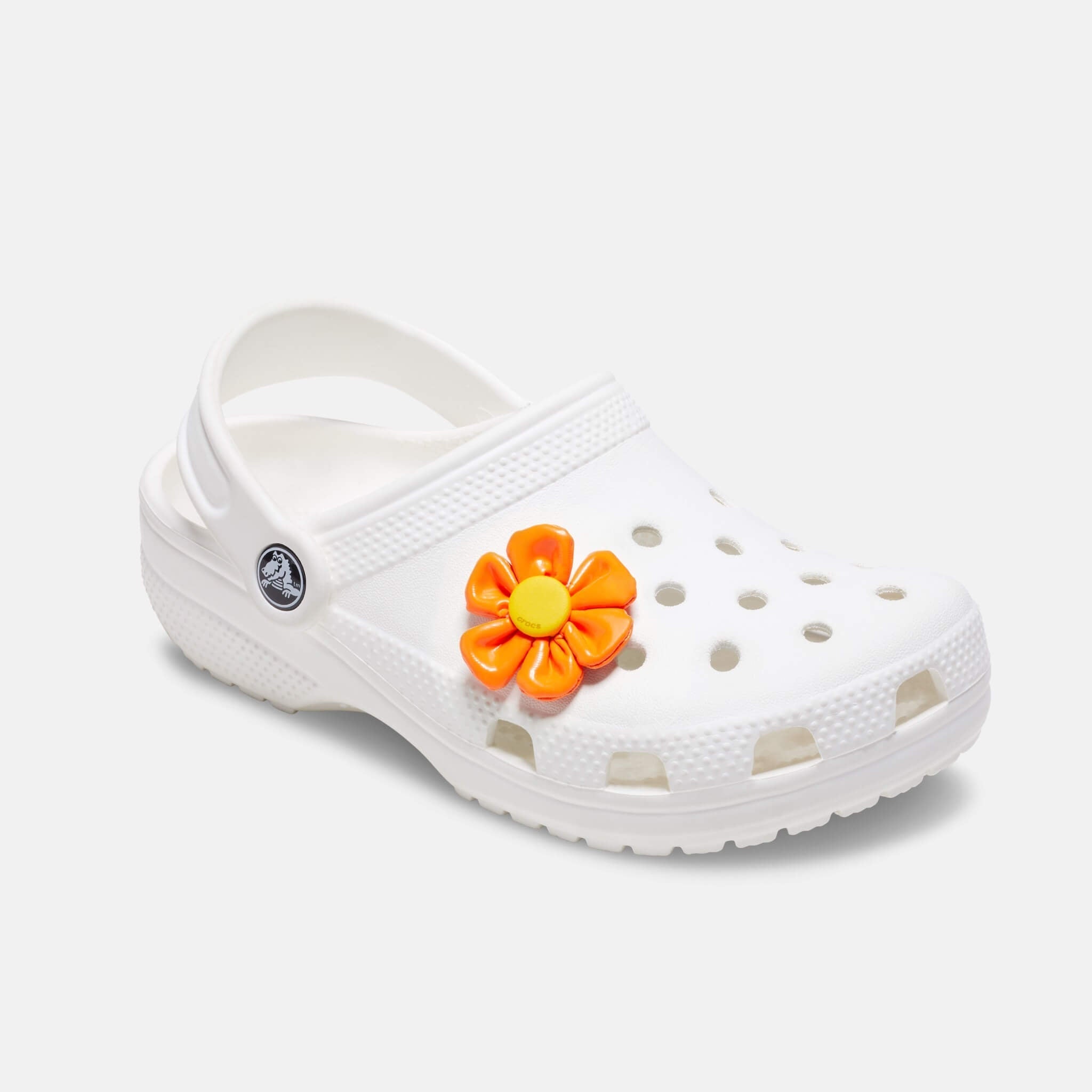 Jibbitz Charms Oversized Large Orange Flower
