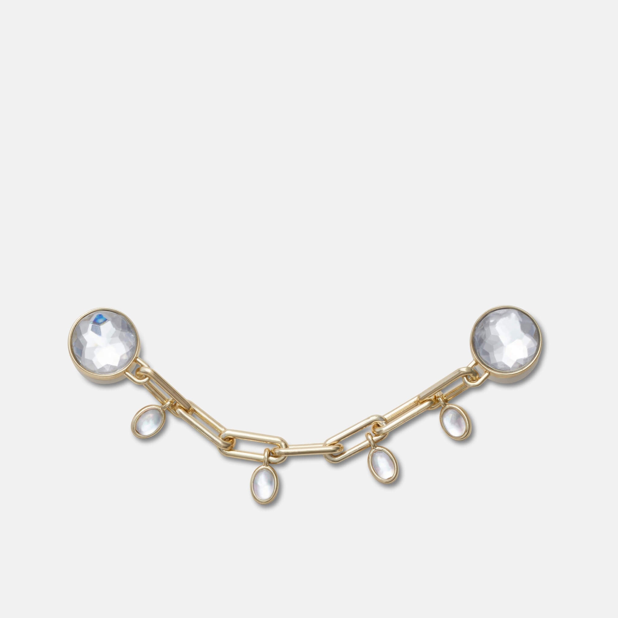 Jibbitz Charms Delicate Gold and Gem Chain