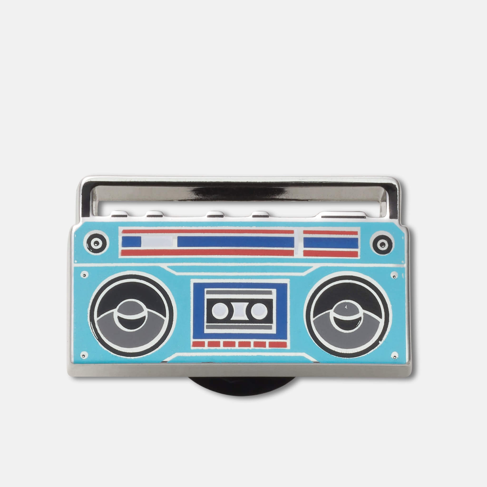 Jibbitz Charms Blue Boom Box
