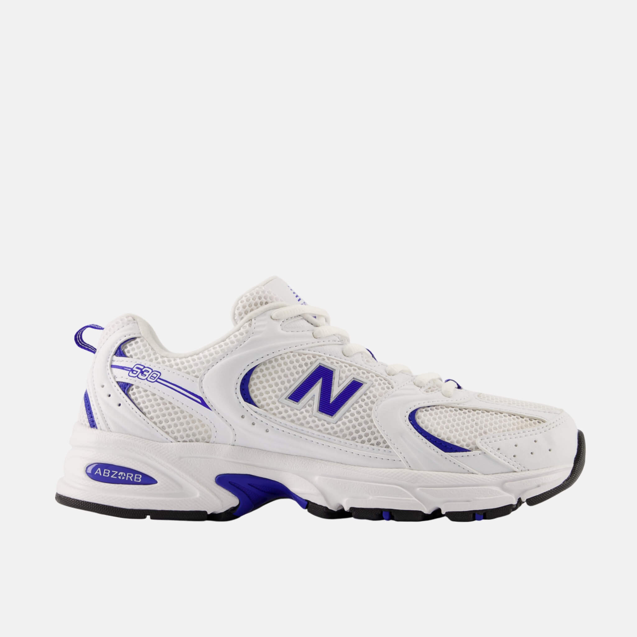 New Balance U530 White/Blue Gemstone